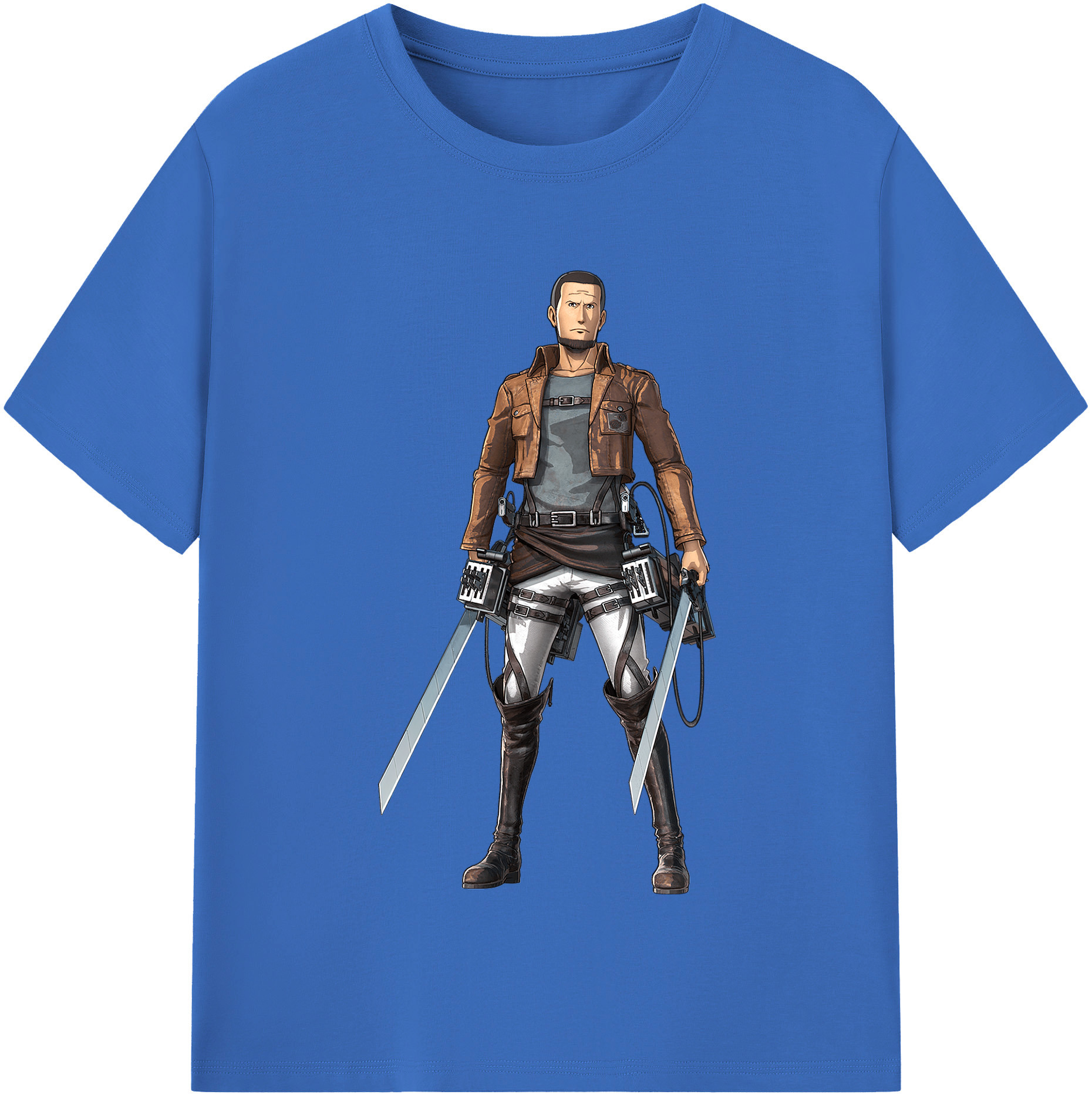 （画像用） 進撃の巨人 Attack on Titan 綿100％半袖Tシャツ（フロントプリント）