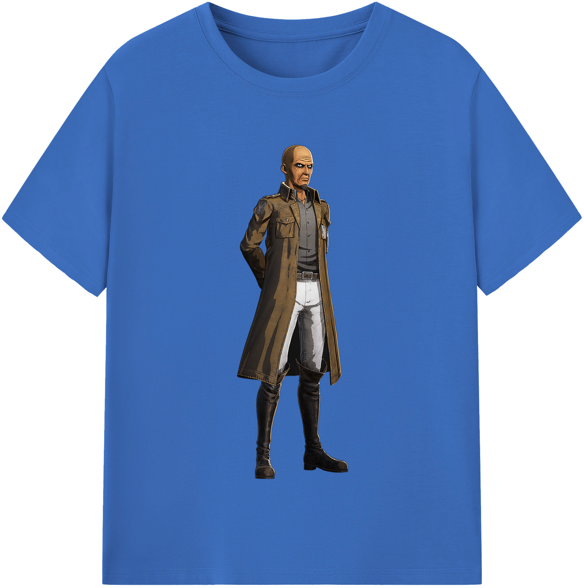 （画像用） 進撃の巨人 Attack on Titan 綿100％半袖Tシャツ（フロントプリント）
