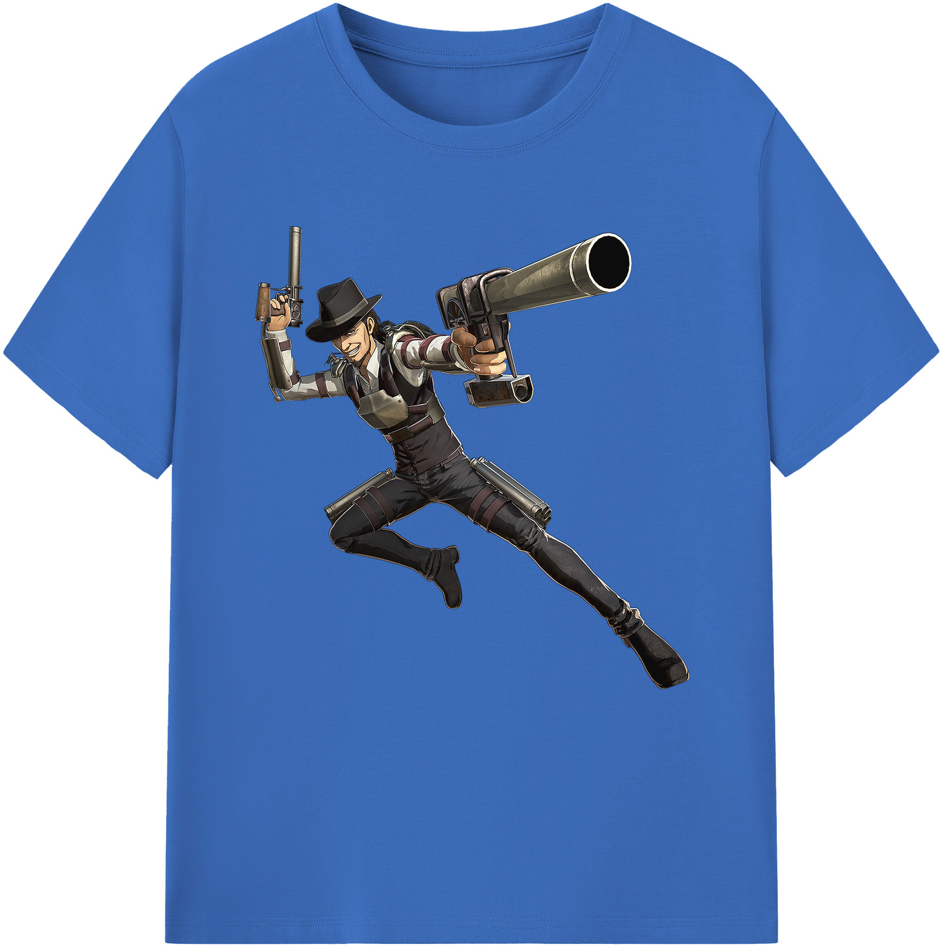 （画像用） 進撃の巨人 Attack on Titan 綿100％半袖Tシャツ（フロントプリント）