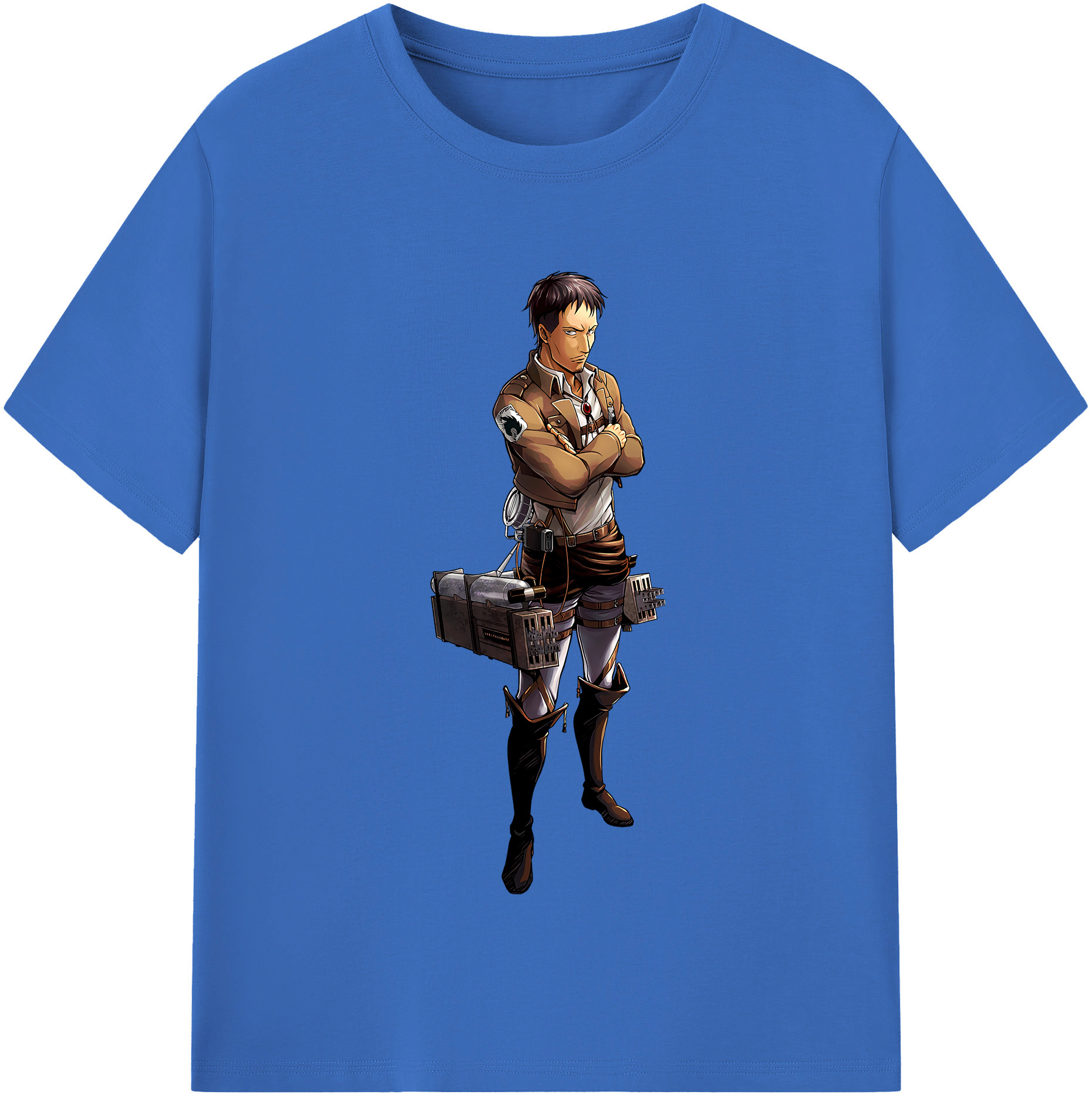 （画像用） 進撃の巨人 Attack on Titan 綿100％半袖Tシャツ（フロントプリント）
