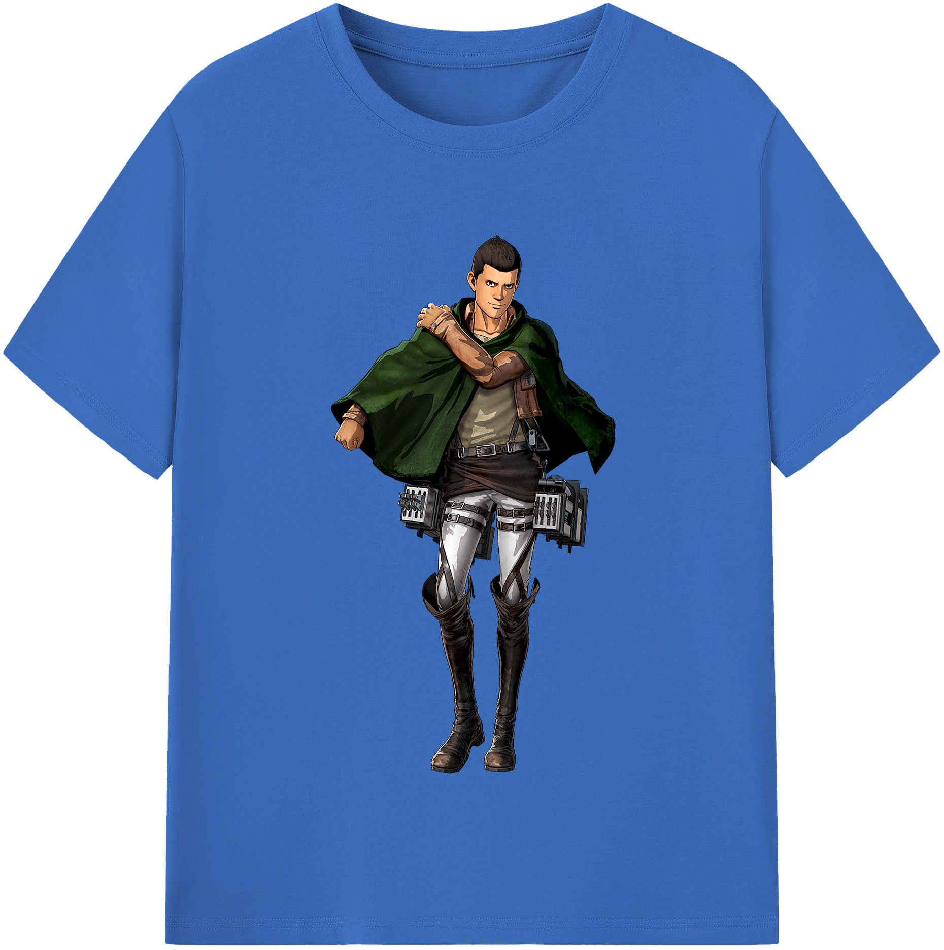 （画像用） 進撃の巨人 Attack on Titan 綿100％半袖Tシャツ（フロントプリント）