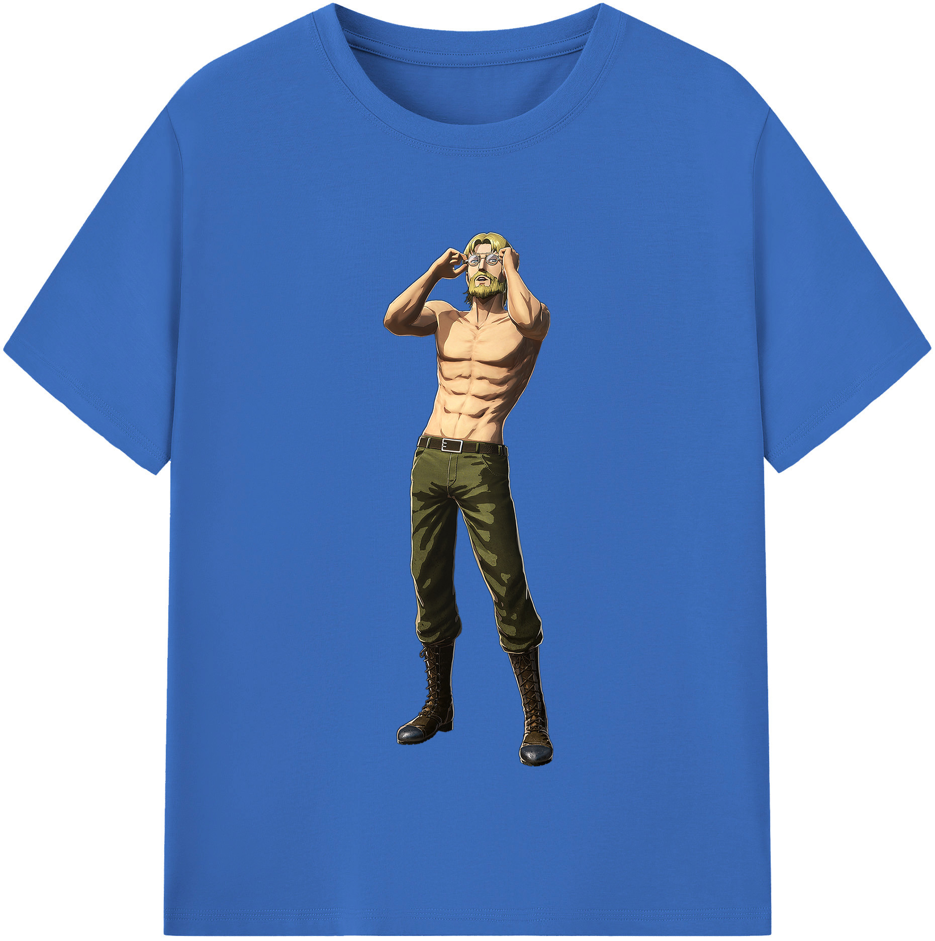 （画像用） 進撃の巨人 Attack on Titan 綿100％半袖Tシャツ（フロントプリント）
