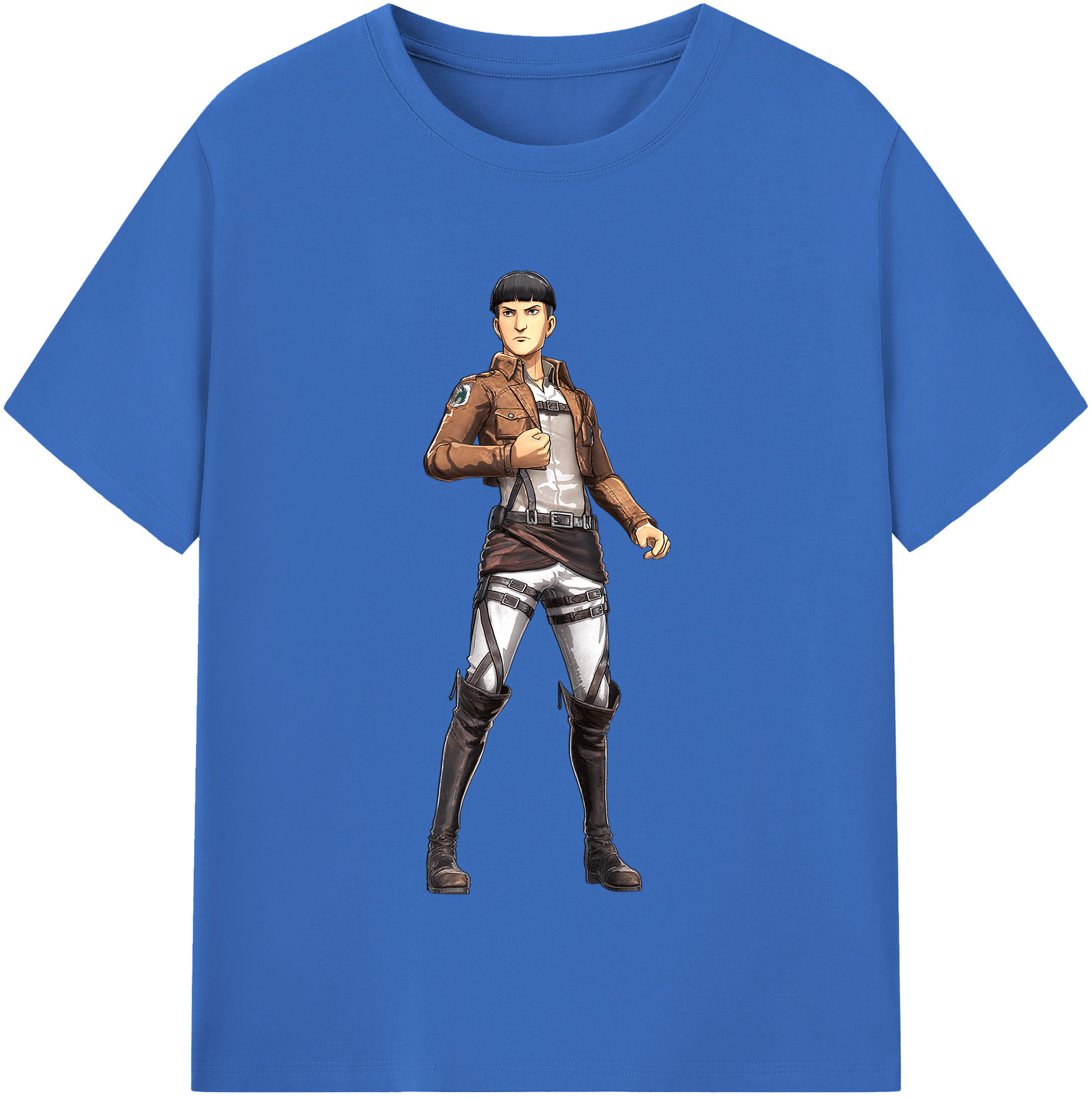 （画像用） 進撃の巨人 Attack on Titan 綿100％半袖Tシャツ（フロントプリント）