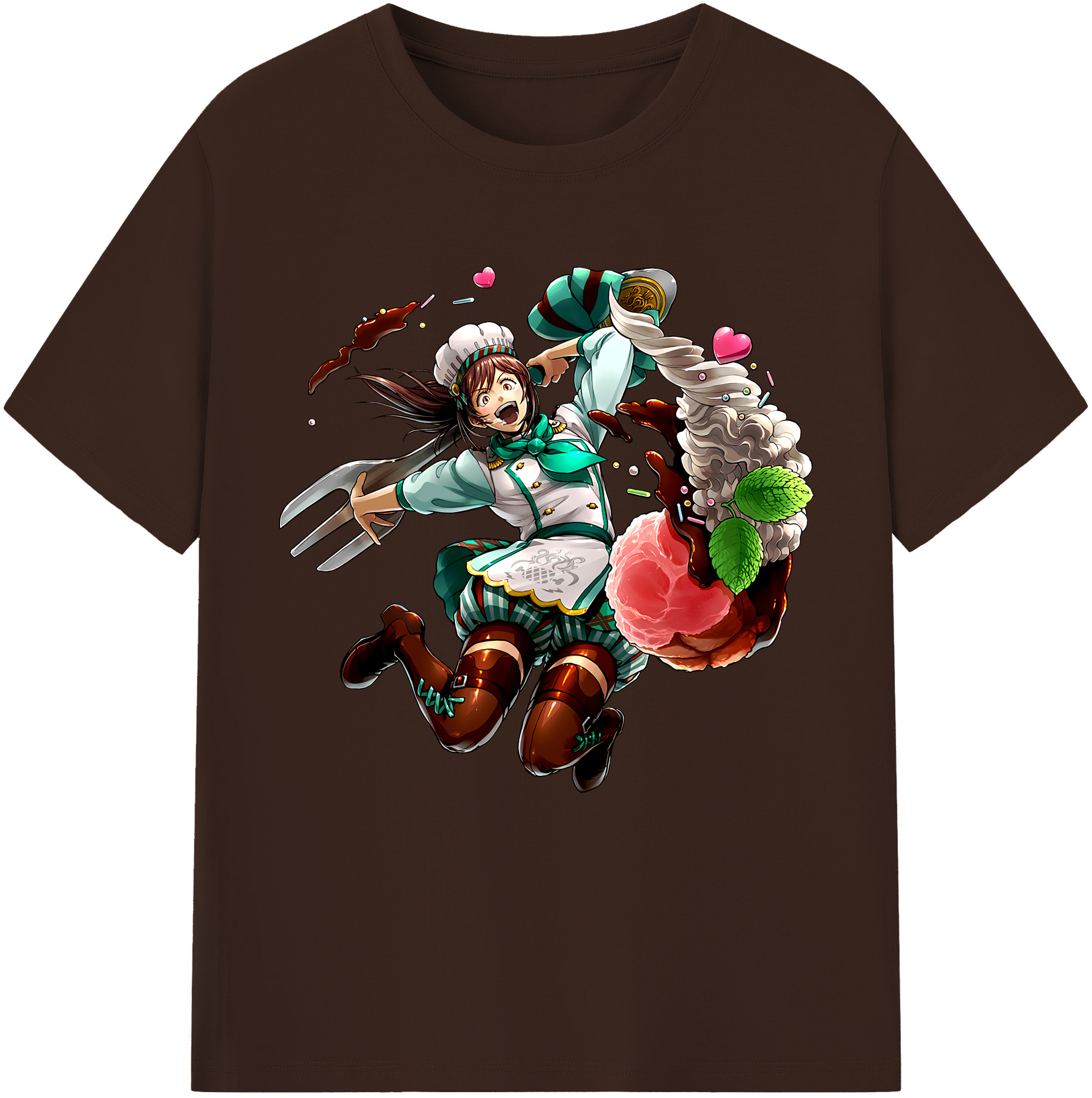 （画像用） 進撃の巨人 サシャ·ブラウス Attack on Titan Sasha Blaus 綿100％半袖Tシャツ（フロントプリント）