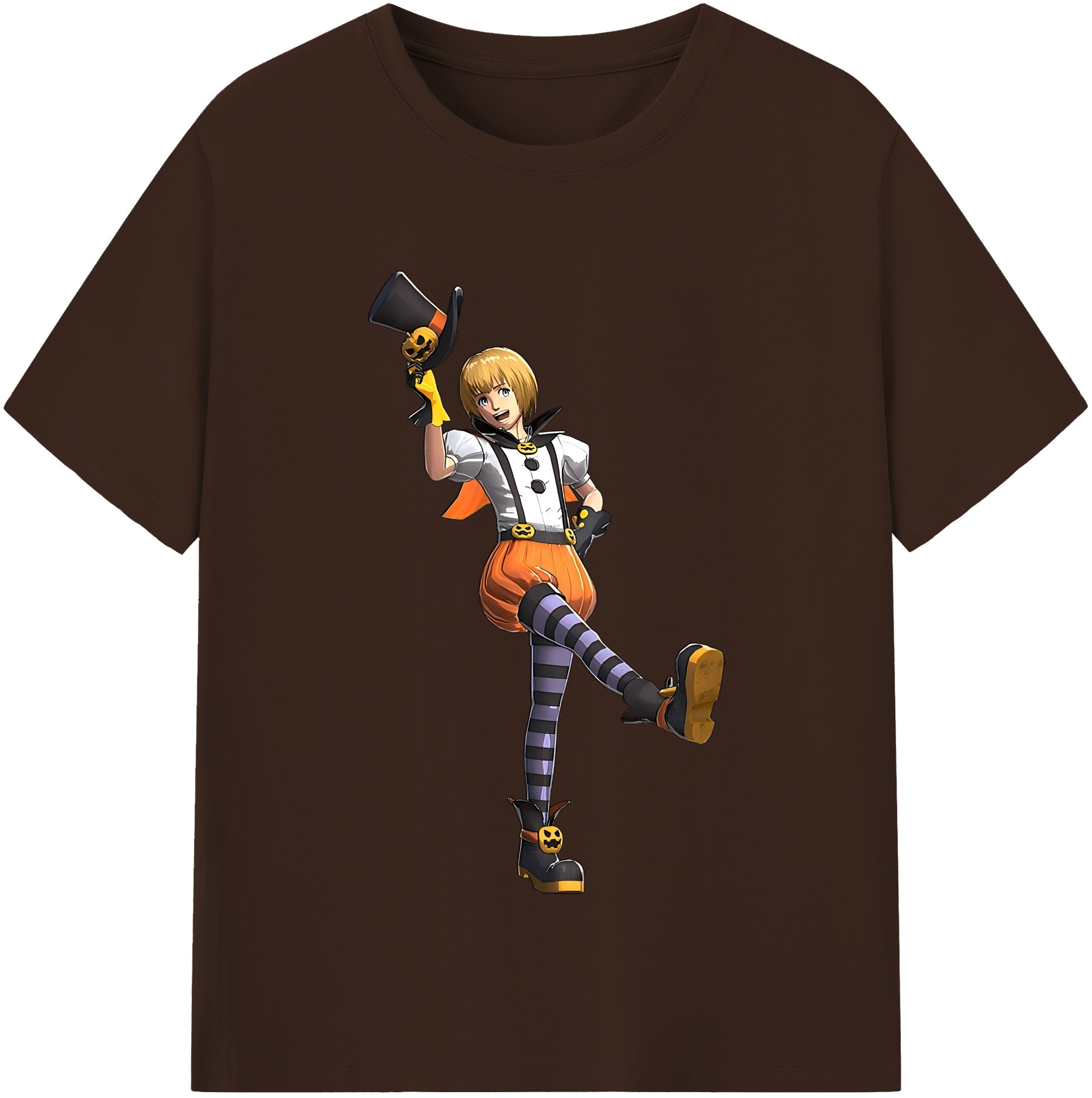 （画像用） 進撃の巨人 アルミン·アルレルト Attack on Titan Armin Arlert 綿100％半袖Tシャツ（フロントプリント）