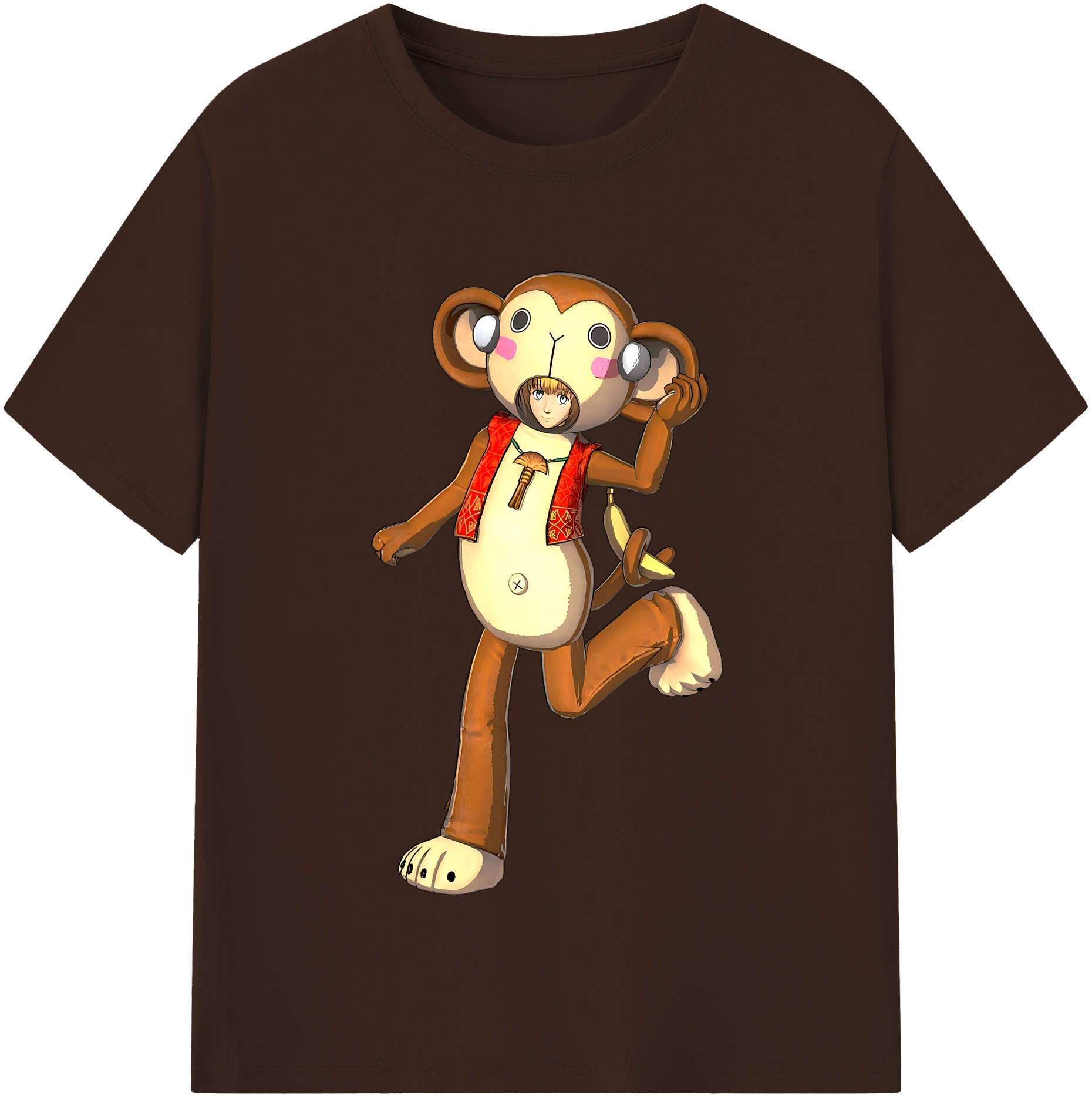（画像用） 進撃の巨人 アルミン·アルレルト Attack on Titan Armin Arlert 綿100％半袖Tシャツ（フロントプリント）