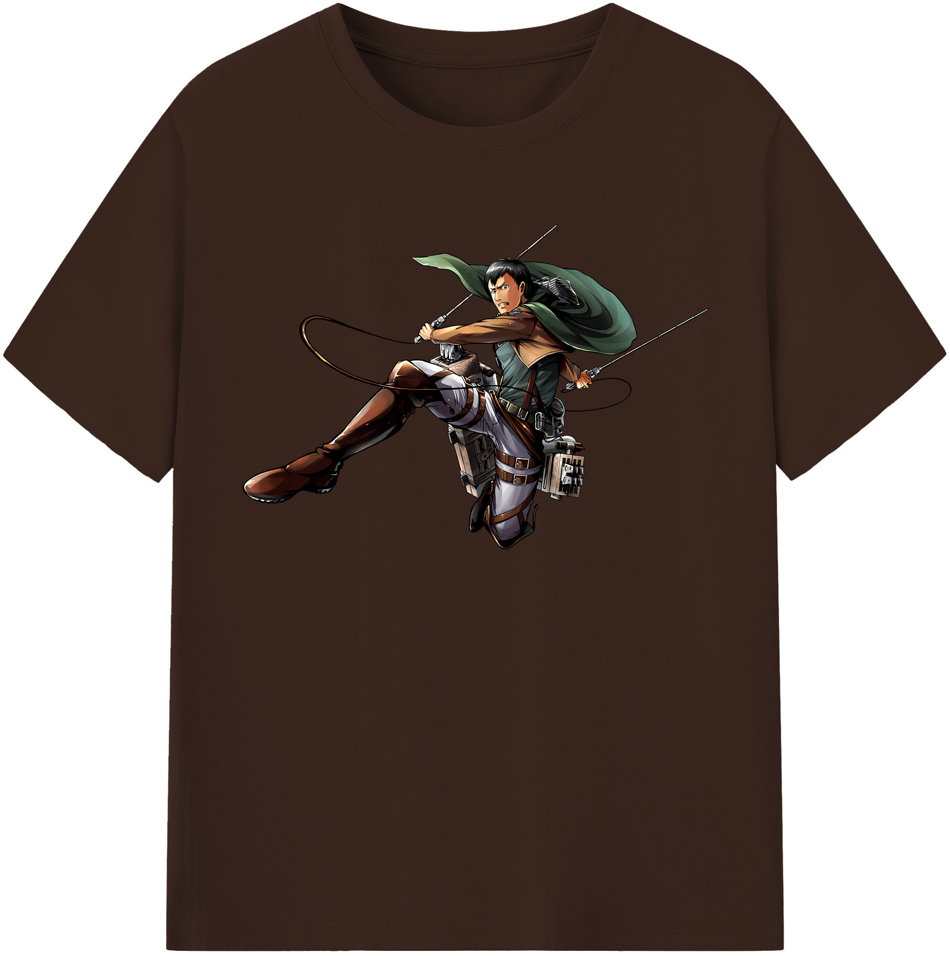 （画像用） 進撃の巨人 ベルトルト・フーバー Attack on Titan Bertholdt Hoover 綿100％半袖Tシャツ（フロントプリント）