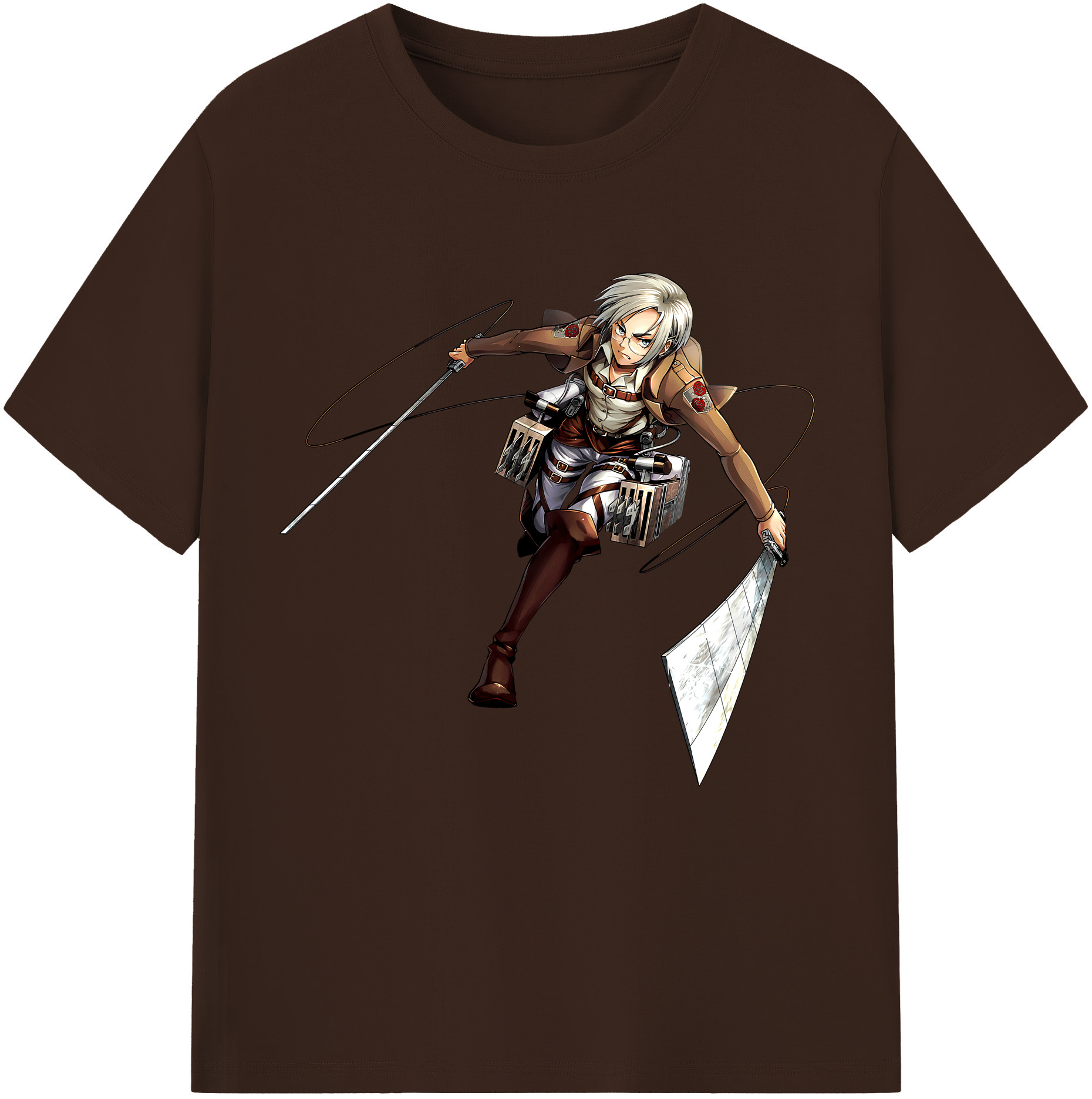 （画像用）  綿100％半袖Tシャツ（フロントプリント）