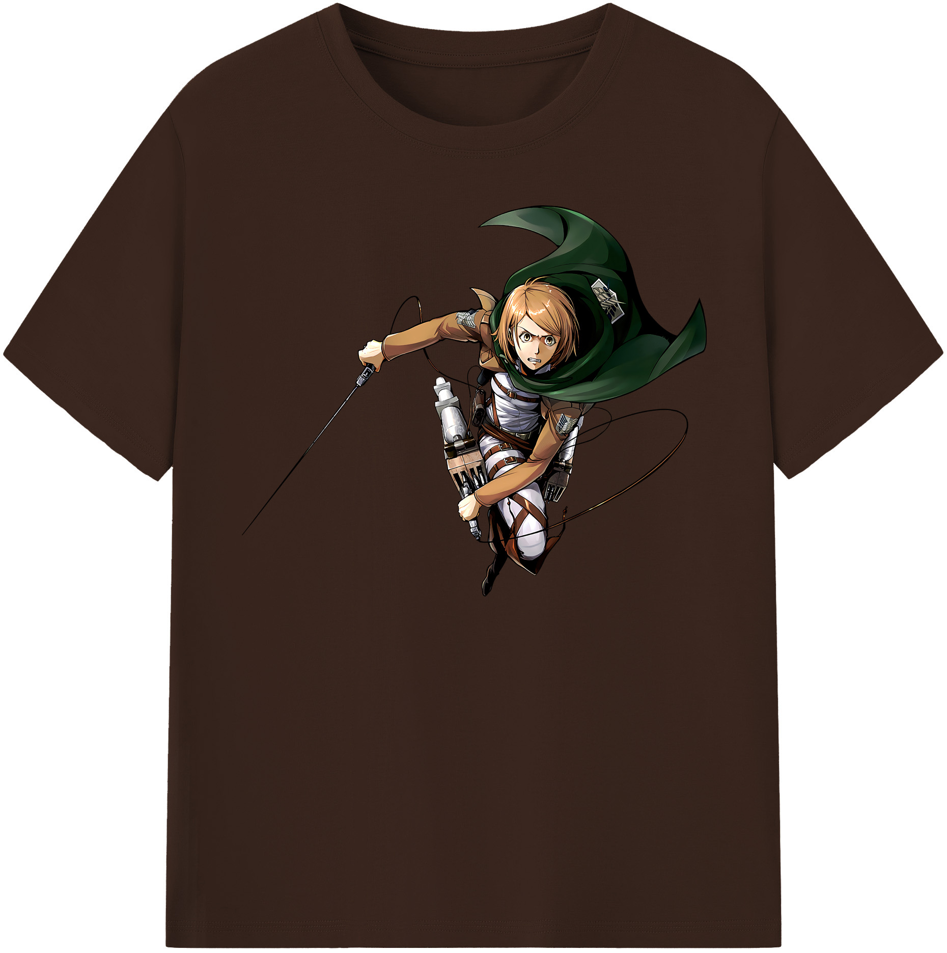 （画像用） 進撃の巨人 ペトラ·ラル Attack on Titan Petra Rall 綿100％半袖Tシャツ（フロントプリント）
