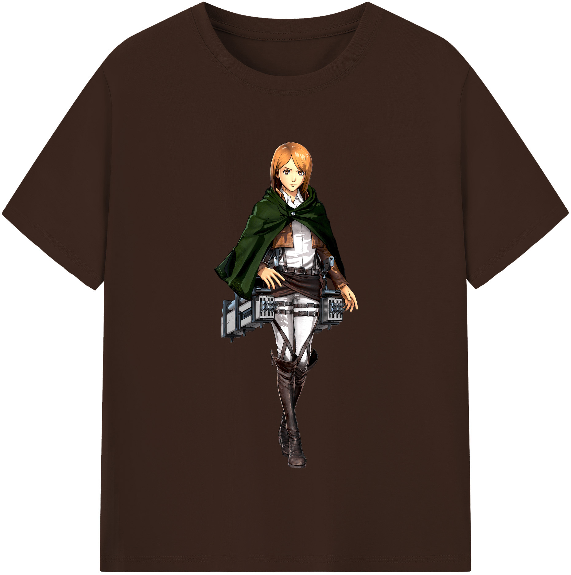 （画像用） 進撃の巨人 ペトラ·ラル Attack on Titan Petra Rall 綿100％半袖Tシャツ（フロントプリント）