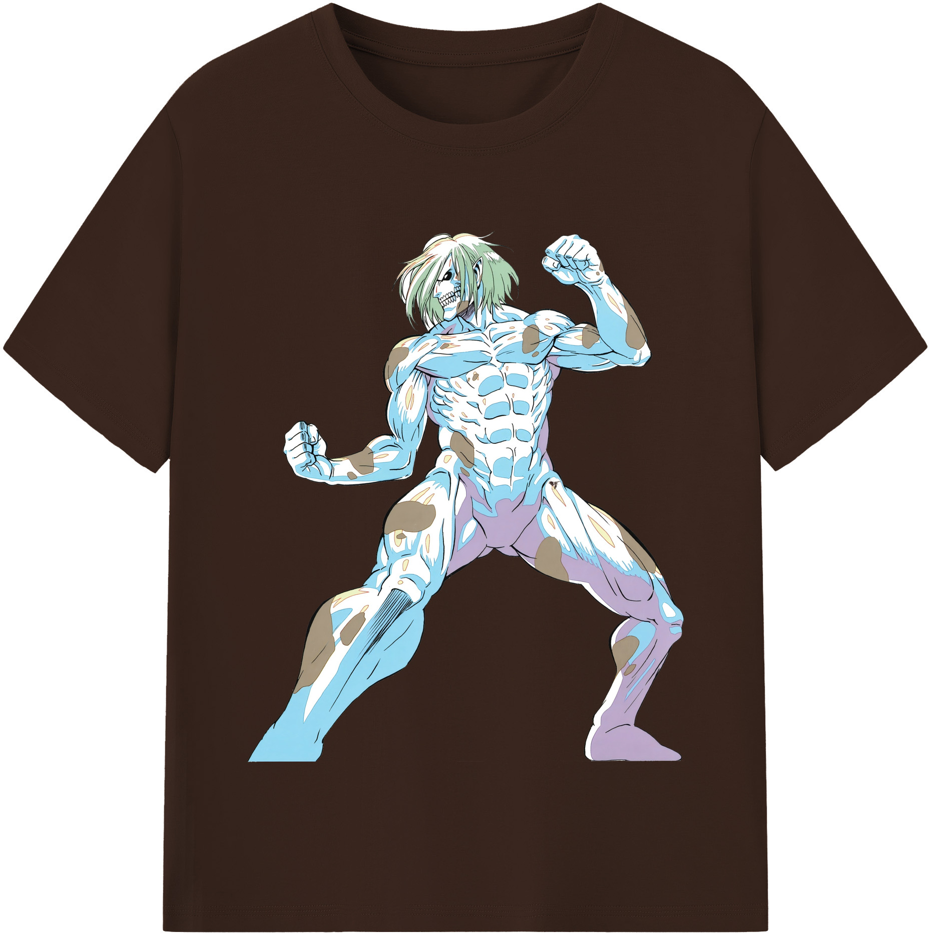 （画像用） 進撃の巨人 Attack on Titan 綿100％半袖Tシャツ（フロントプリント）