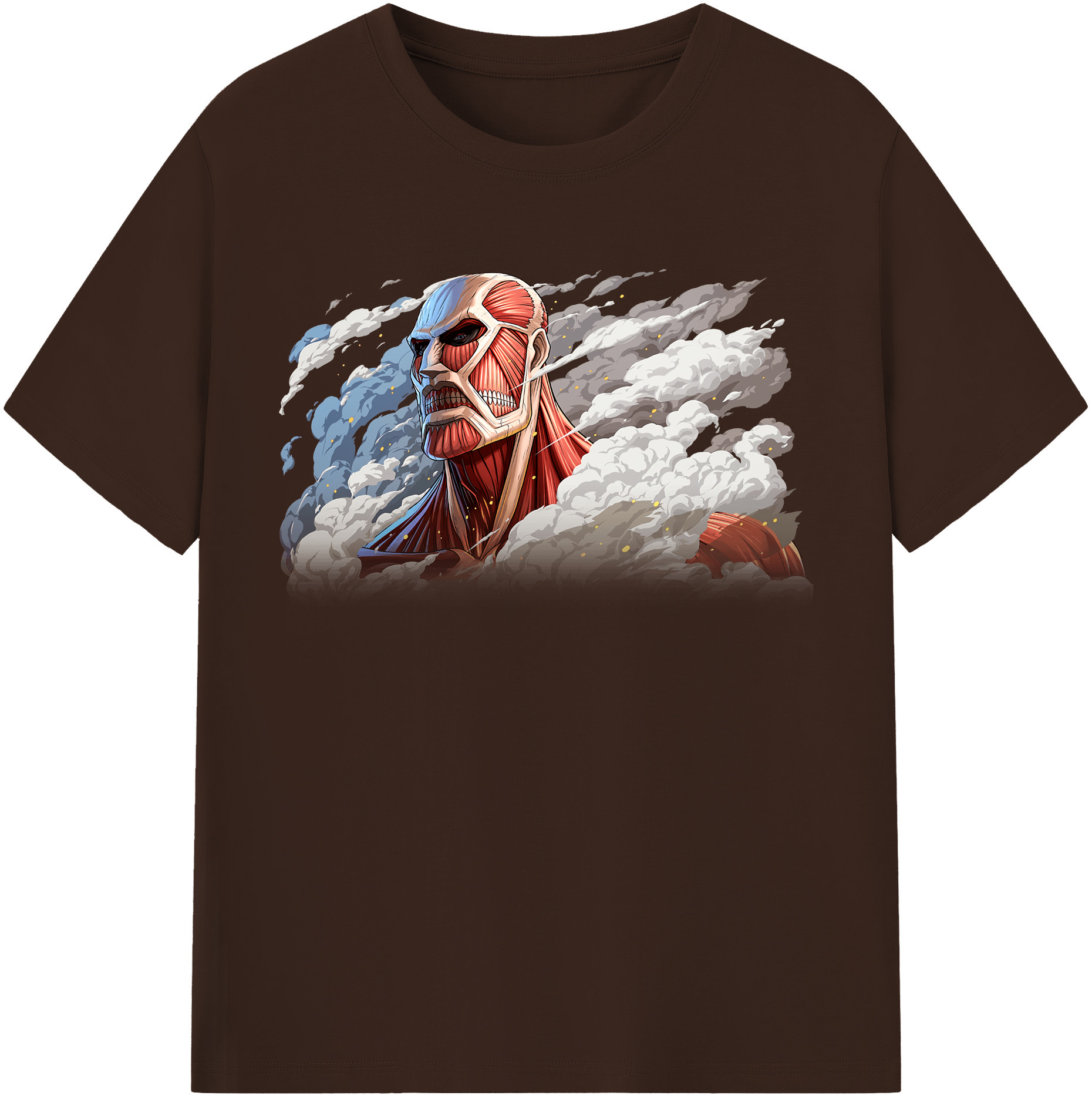 （画像用） 進撃の巨人 Attack on Titan 綿100％半袖Tシャツ（フロントプリント）