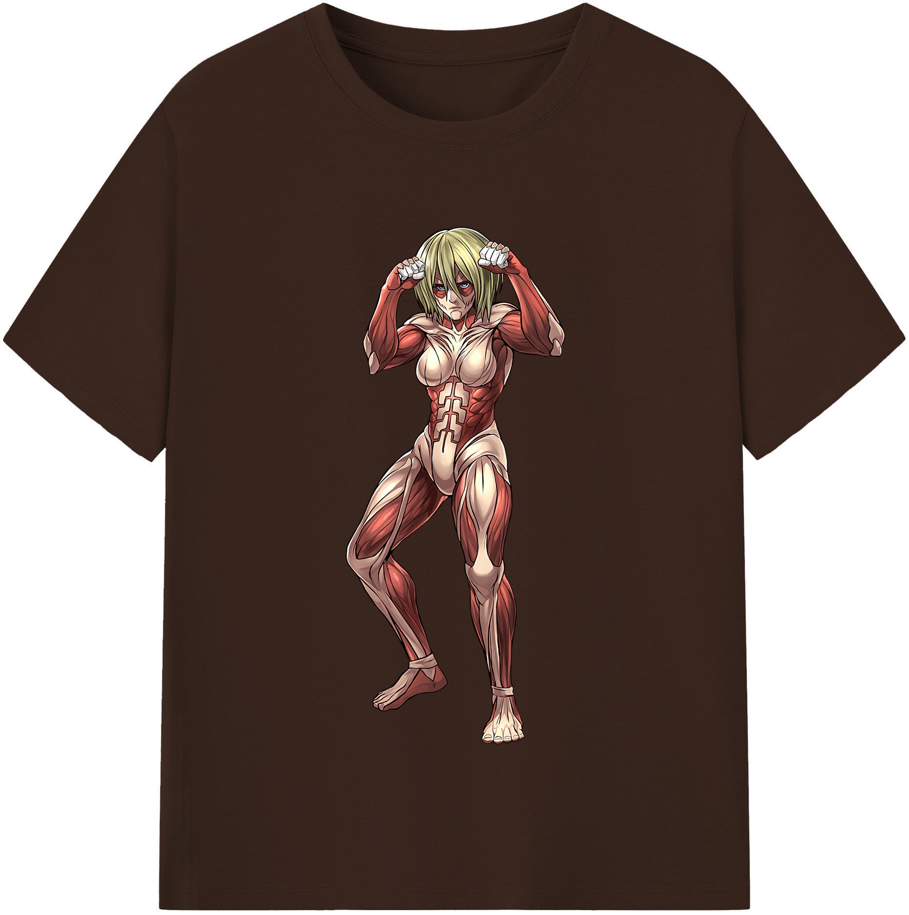 （画像用） 進撃の巨人 Attack on Titan 綿100％半袖Tシャツ（フロントプリント）
