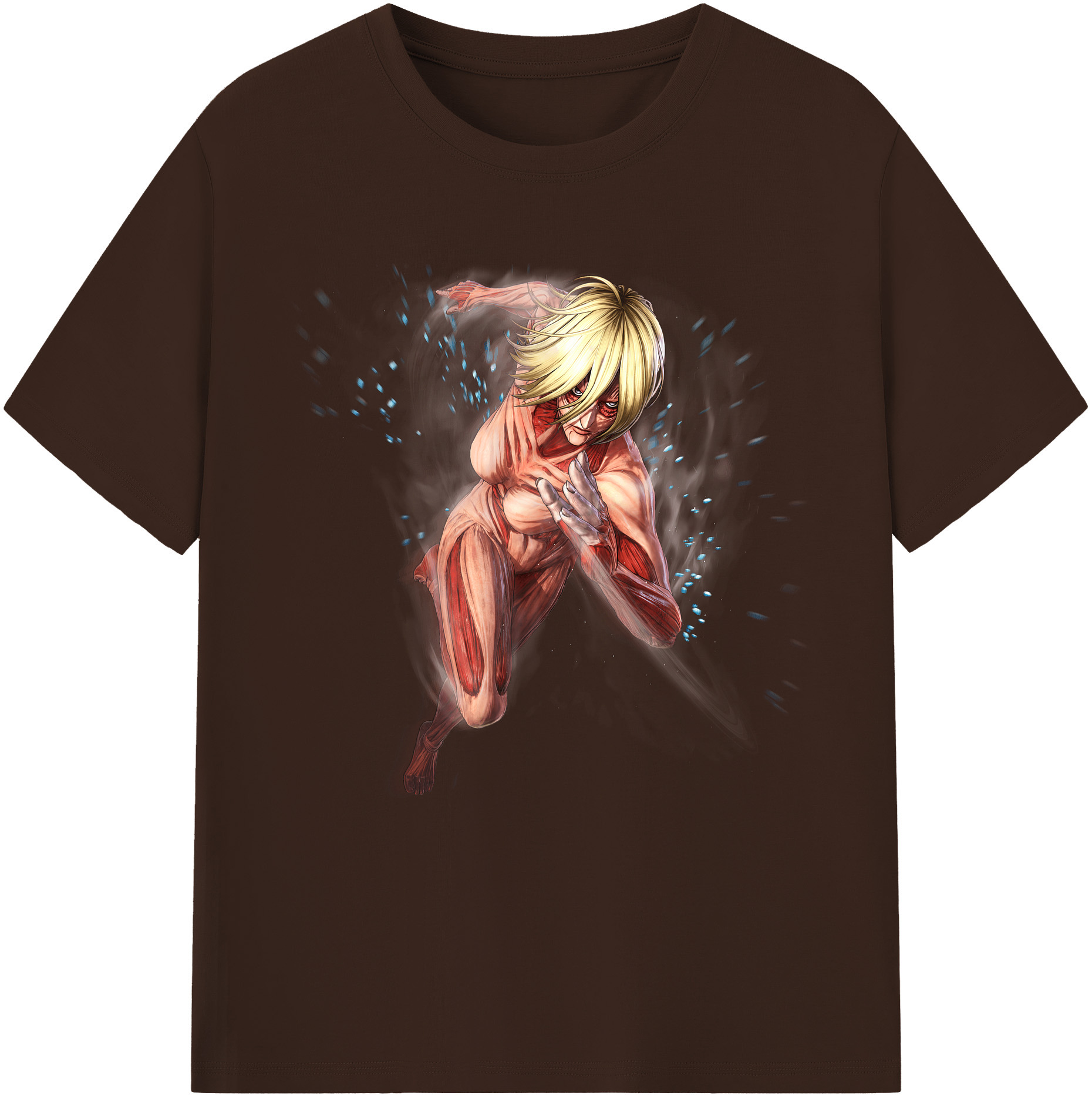 （画像用） 進撃の巨人 Attack on Titan 綿100％半袖Tシャツ（フロントプリント）