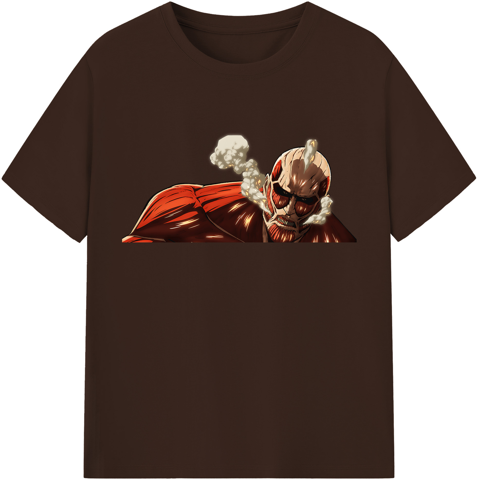 （画像用） 進撃の巨人 Attack on Titan 綿100％半袖Tシャツ（フロントプリント）