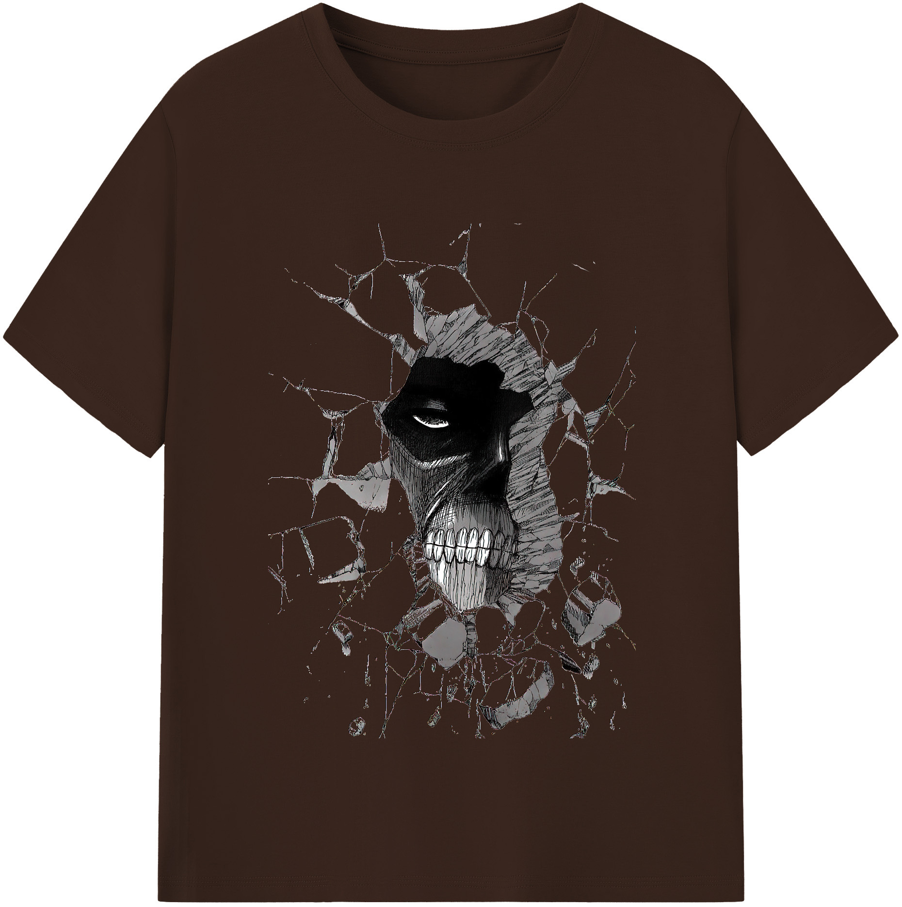（画像用） 進撃の巨人 Attack on Titan 綿100％半袖Tシャツ（フロントプリント）