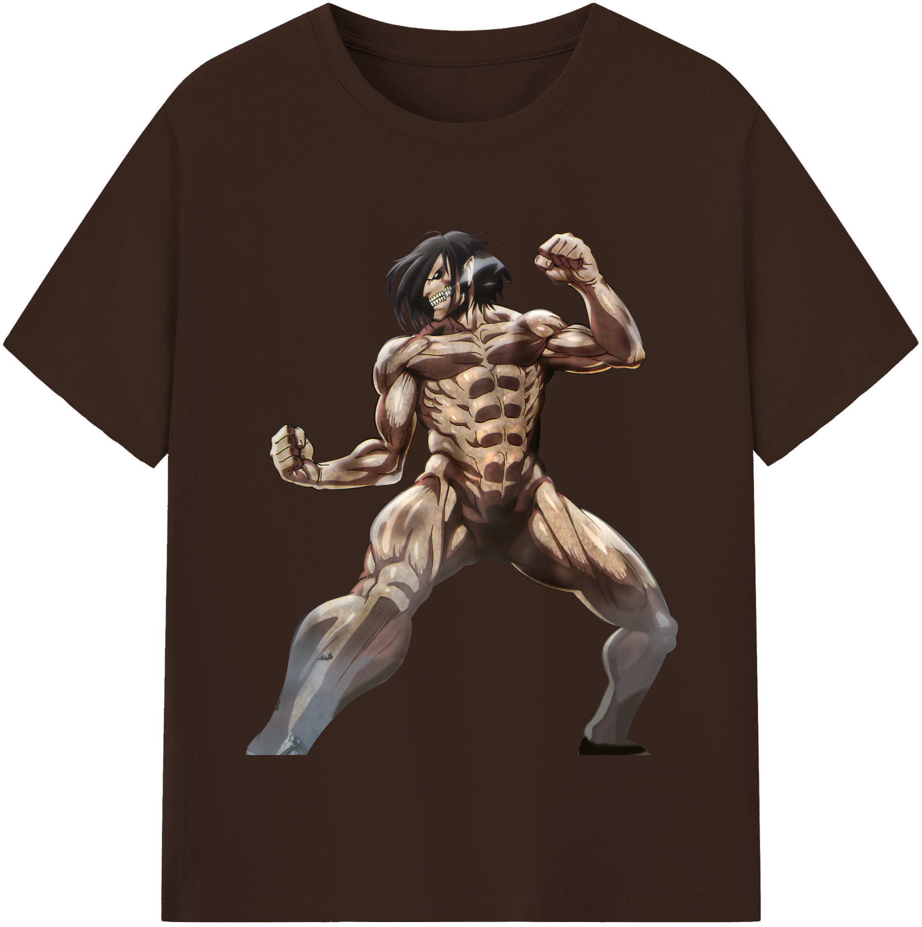 （画像用） 進撃の巨人 Attack on Titan 綿100％半袖Tシャツ（フロントプリント）