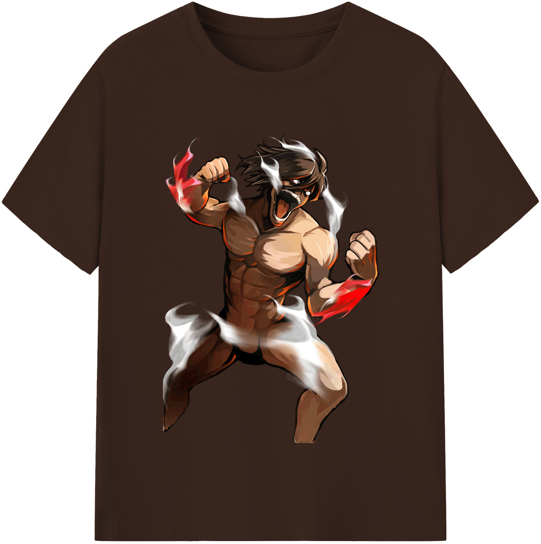 （画像用） 進撃の巨人 Attack on Titan 綿100％半袖Tシャツ（フロントプリント）
