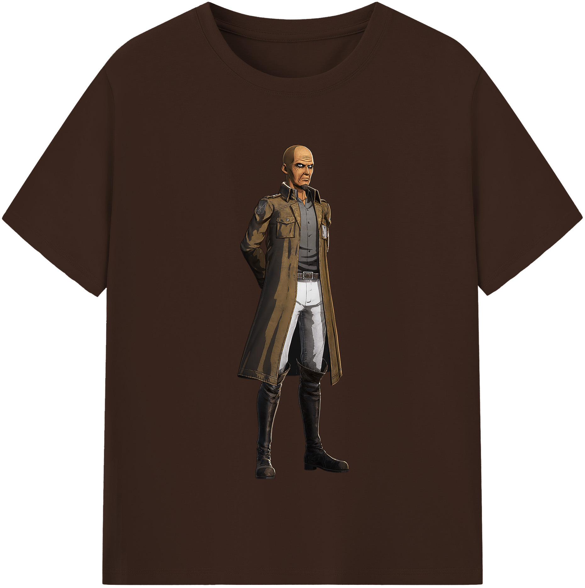 （画像用） 進撃の巨人 Attack on Titan 綿100％半袖Tシャツ（フロントプリント）