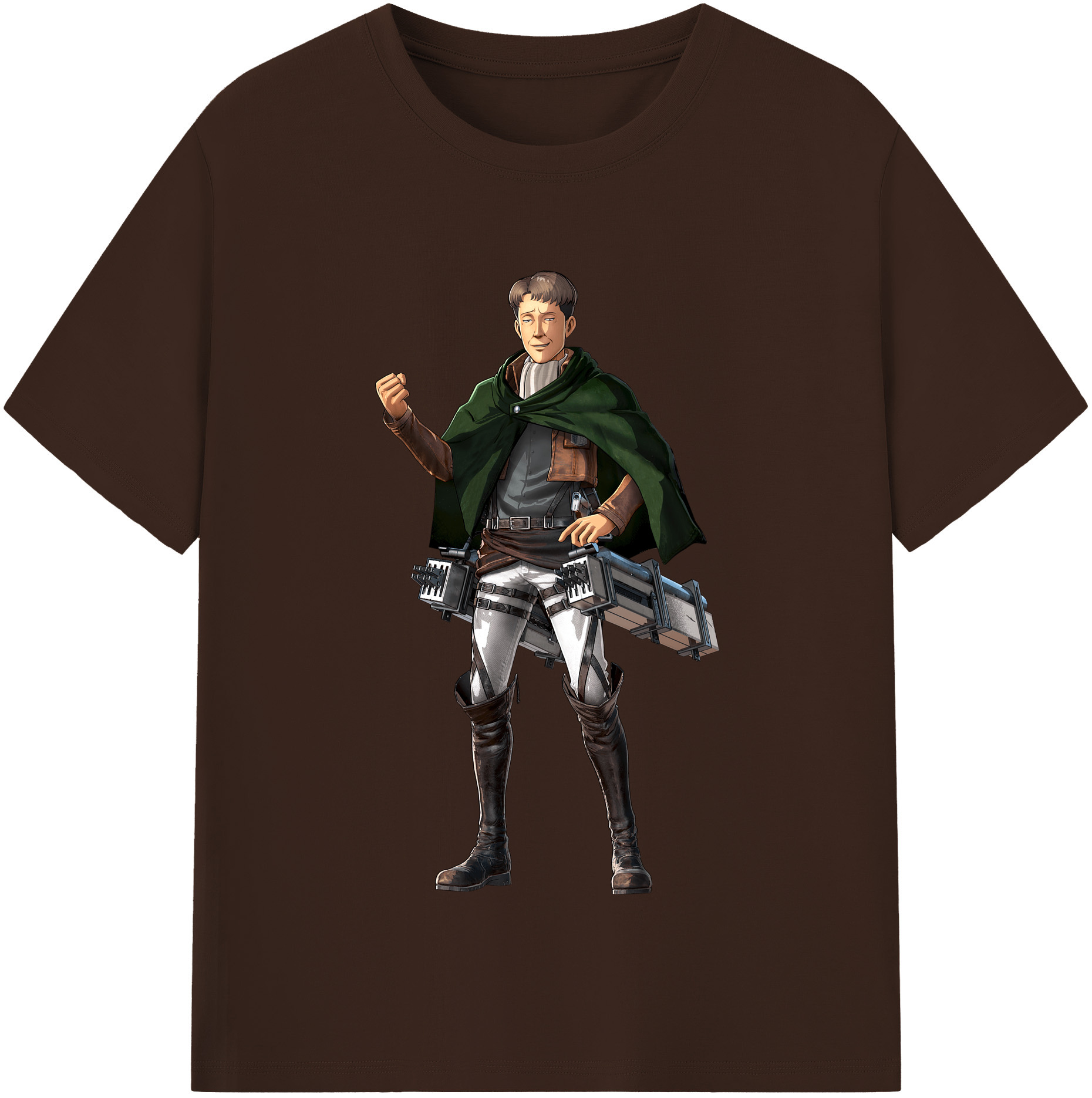 （画像用） 進撃の巨人 Attack on Titan 綿100％半袖Tシャツ（フロントプリント）
