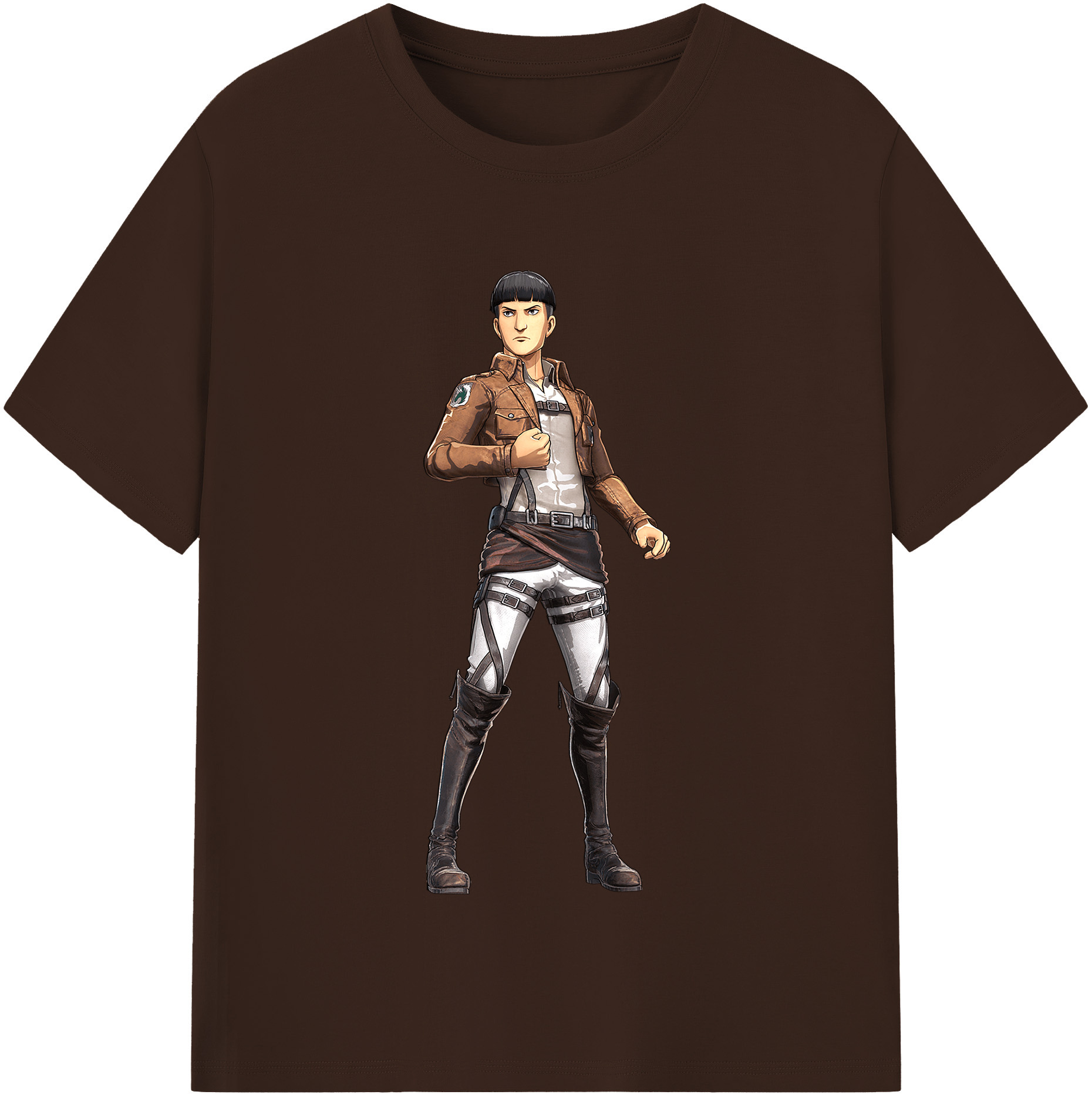 （画像用） 進撃の巨人 Attack on Titan 綿100％半袖Tシャツ（フロントプリント）