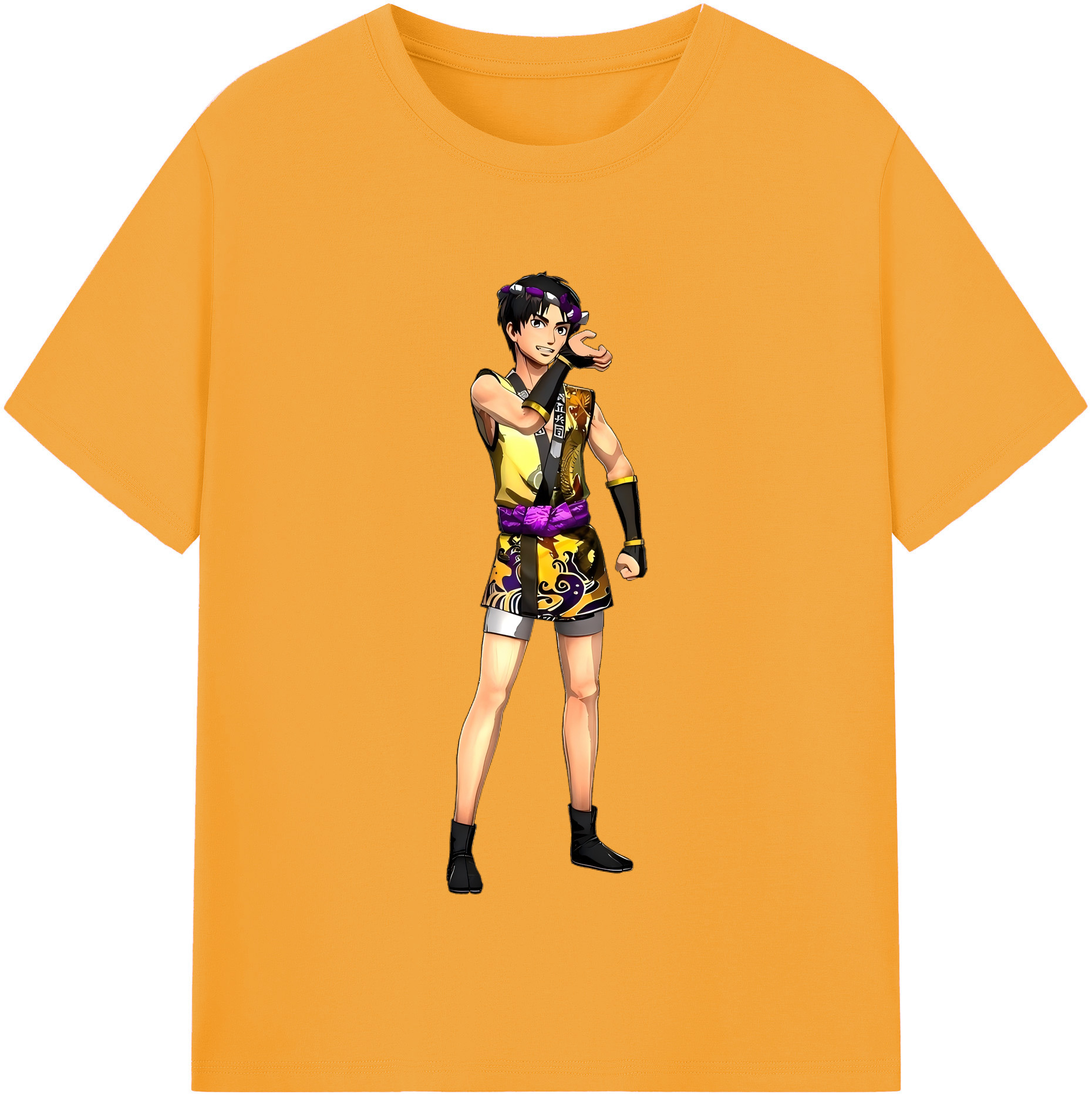 （画像用） 進撃の巨人 リヴァイ·アッカーマン Attack on Titan Levi Ackerman 綿100％半袖Tシャツ（フロントプリント）