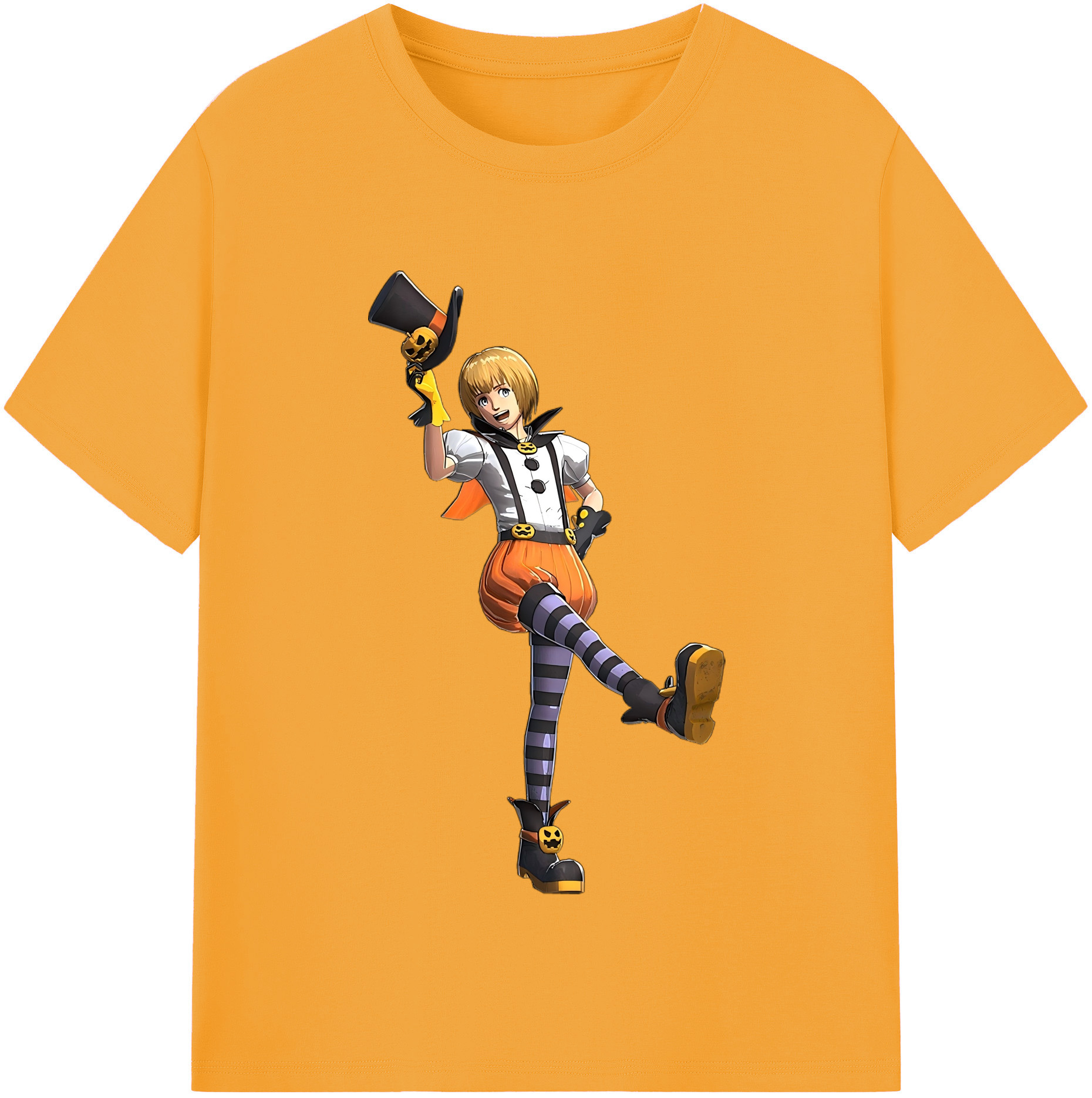 （画像用） 進撃の巨人 アルミン·アルレルト Attack on Titan Armin Arlert 綿100％半袖Tシャツ（フロントプリント）