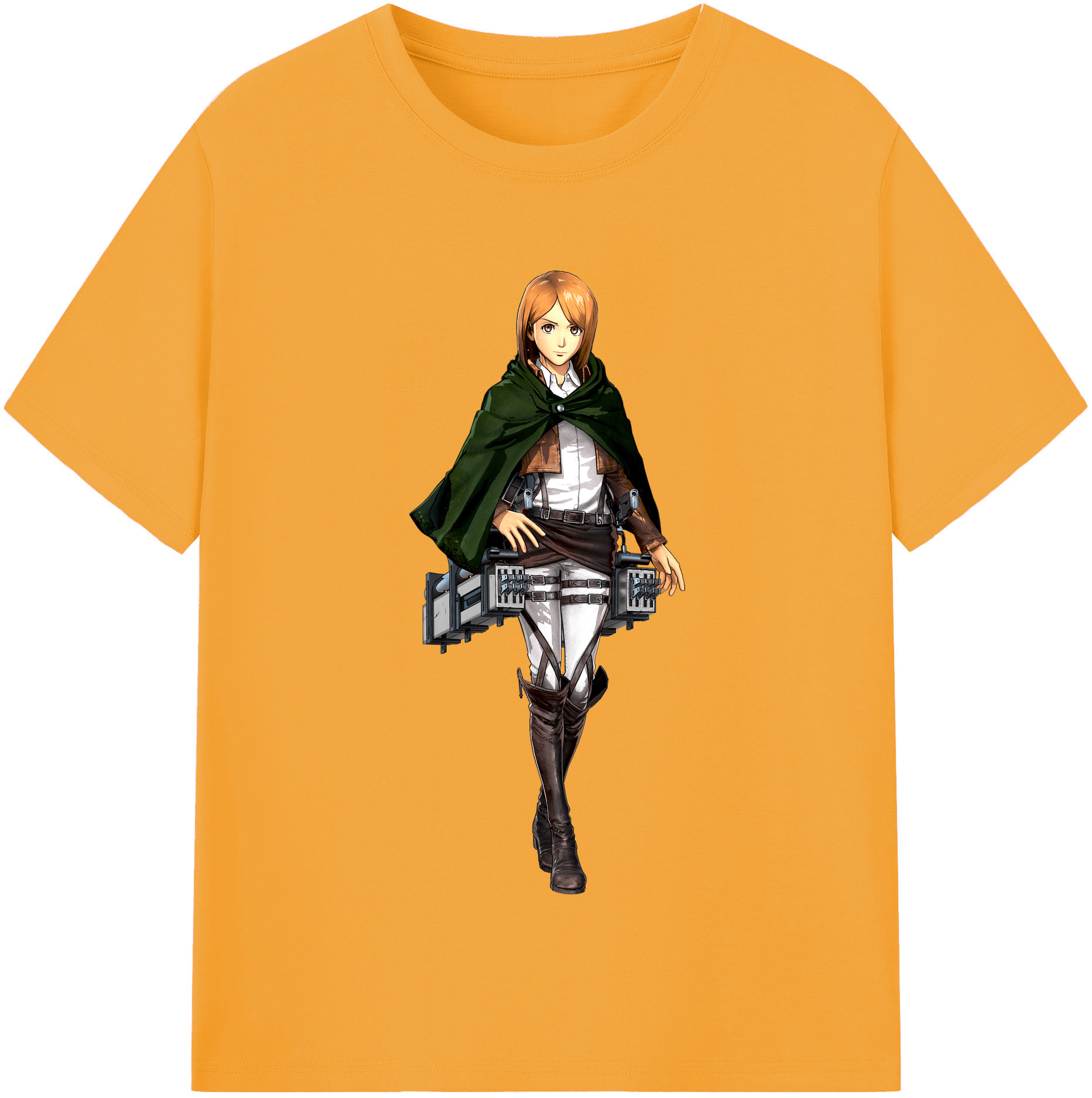 （画像用） 進撃の巨人 ペトラ·ラル Attack on Titan Petra Rall 綿100％半袖Tシャツ（フロントプリント）