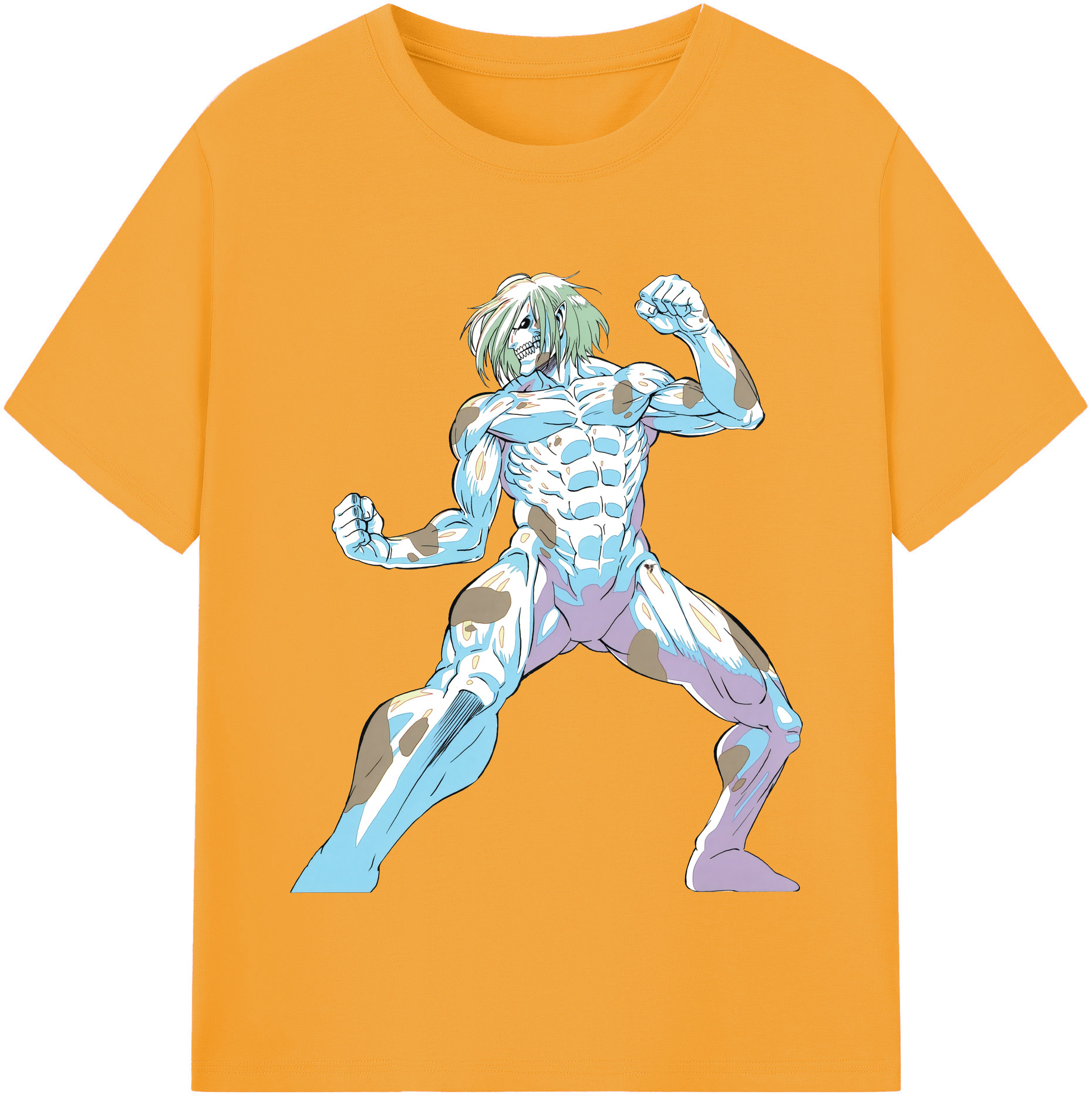 （画像用） 進撃の巨人 Attack on Titan 綿100％半袖Tシャツ（フロントプリント）
