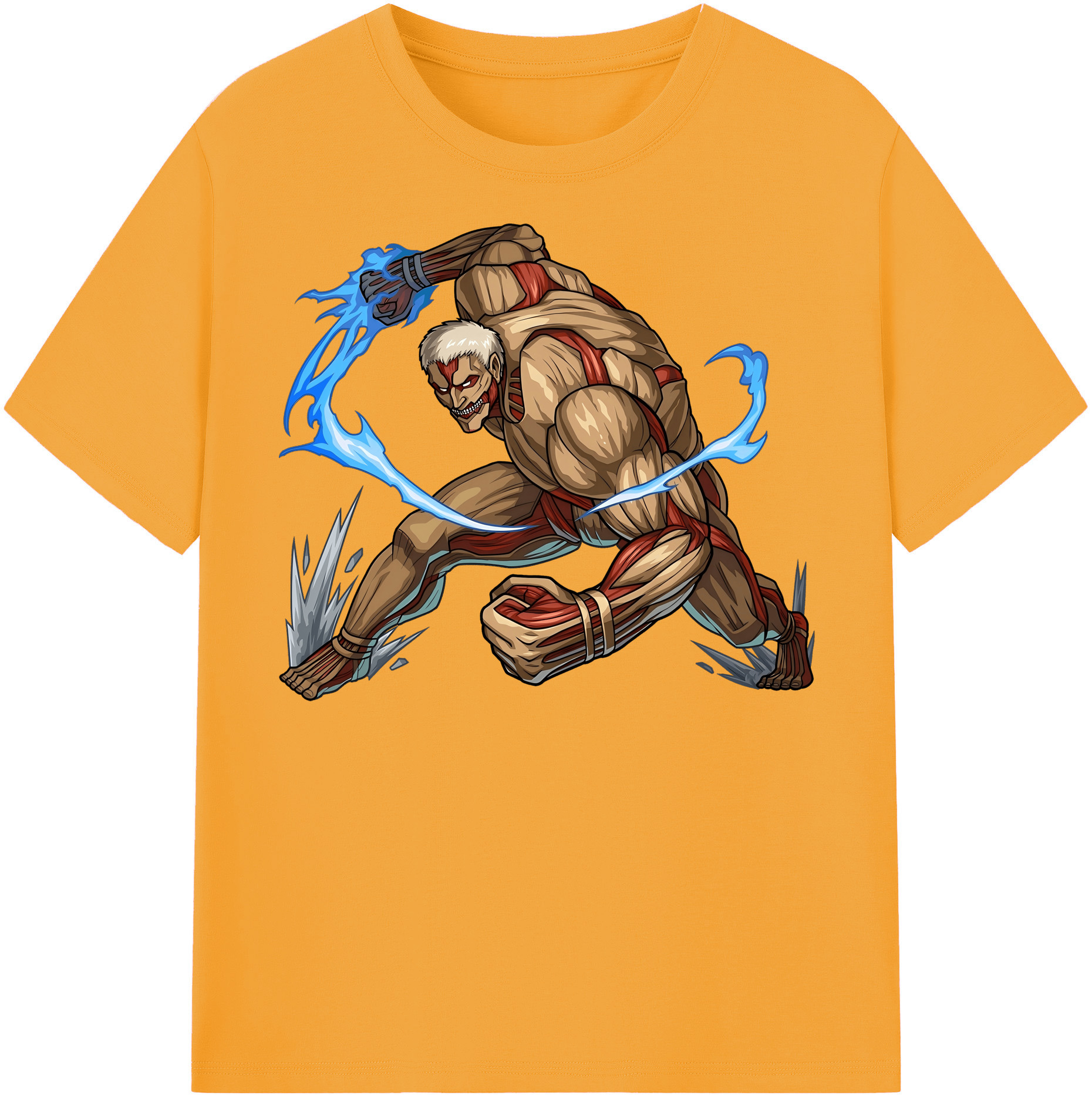 （画像用） 進撃の巨人 Attack on Titan 綿100％半袖Tシャツ（フロントプリント）
