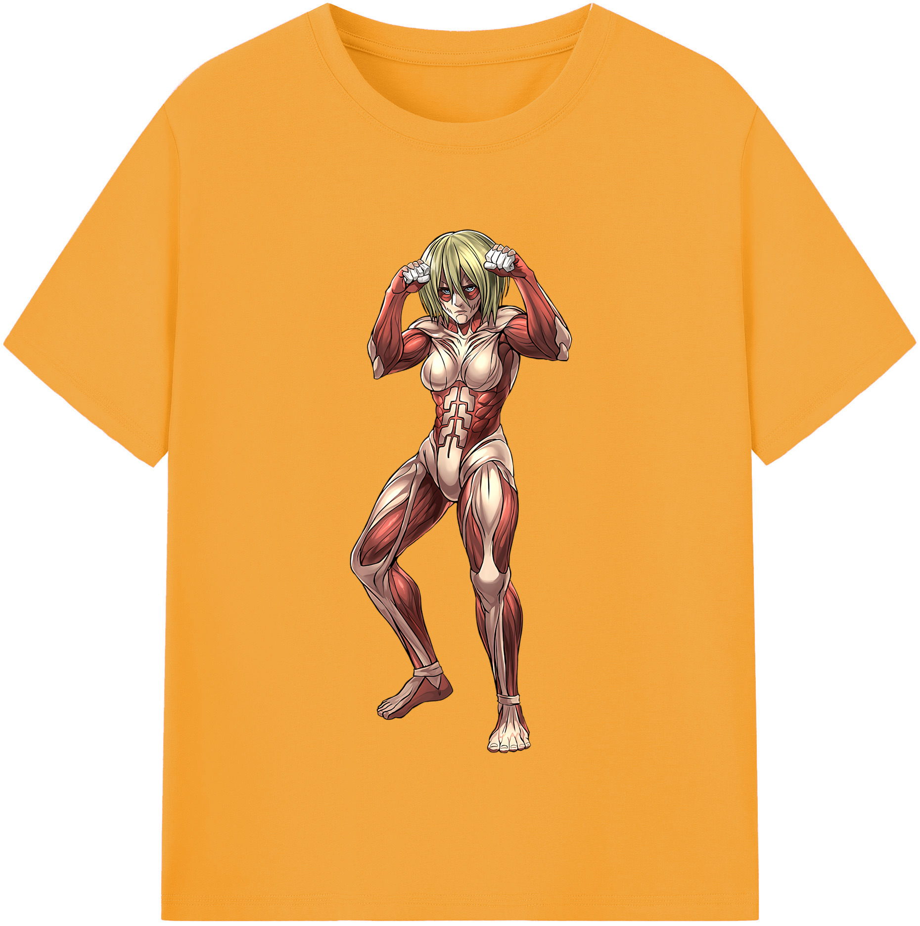（画像用） 進撃の巨人 Attack on Titan 綿100％半袖Tシャツ（フロントプリント）