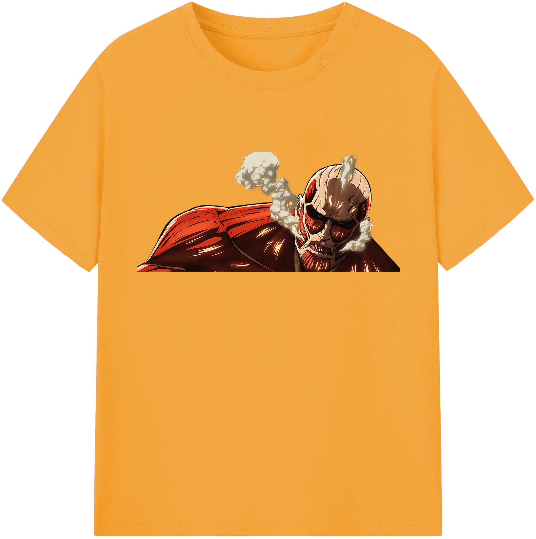 （画像用） 進撃の巨人 Attack on Titan 綿100％半袖Tシャツ（フロントプリント）
