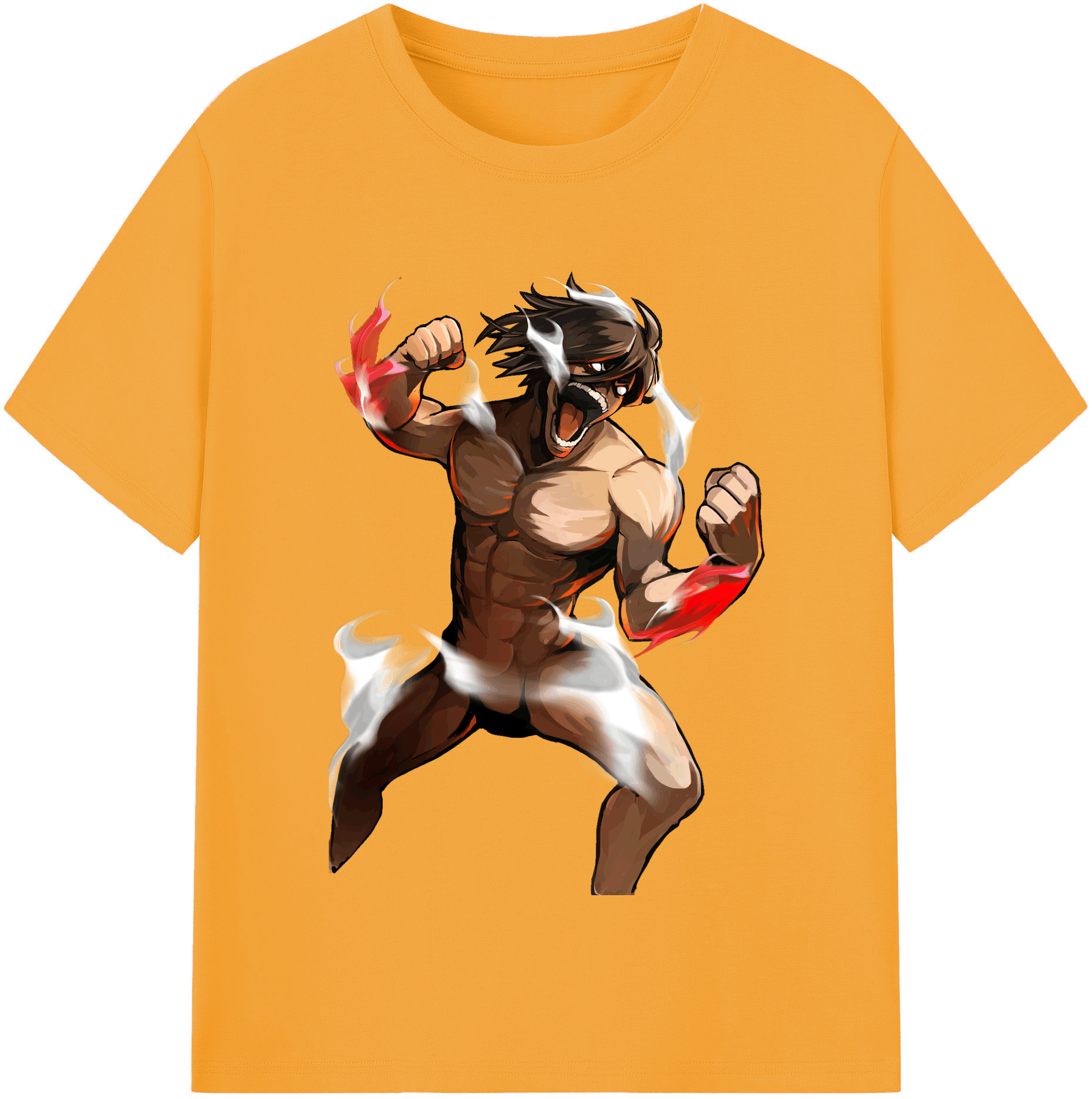 （画像用） 進撃の巨人 Attack on Titan 綿100％半袖Tシャツ（フロントプリント）