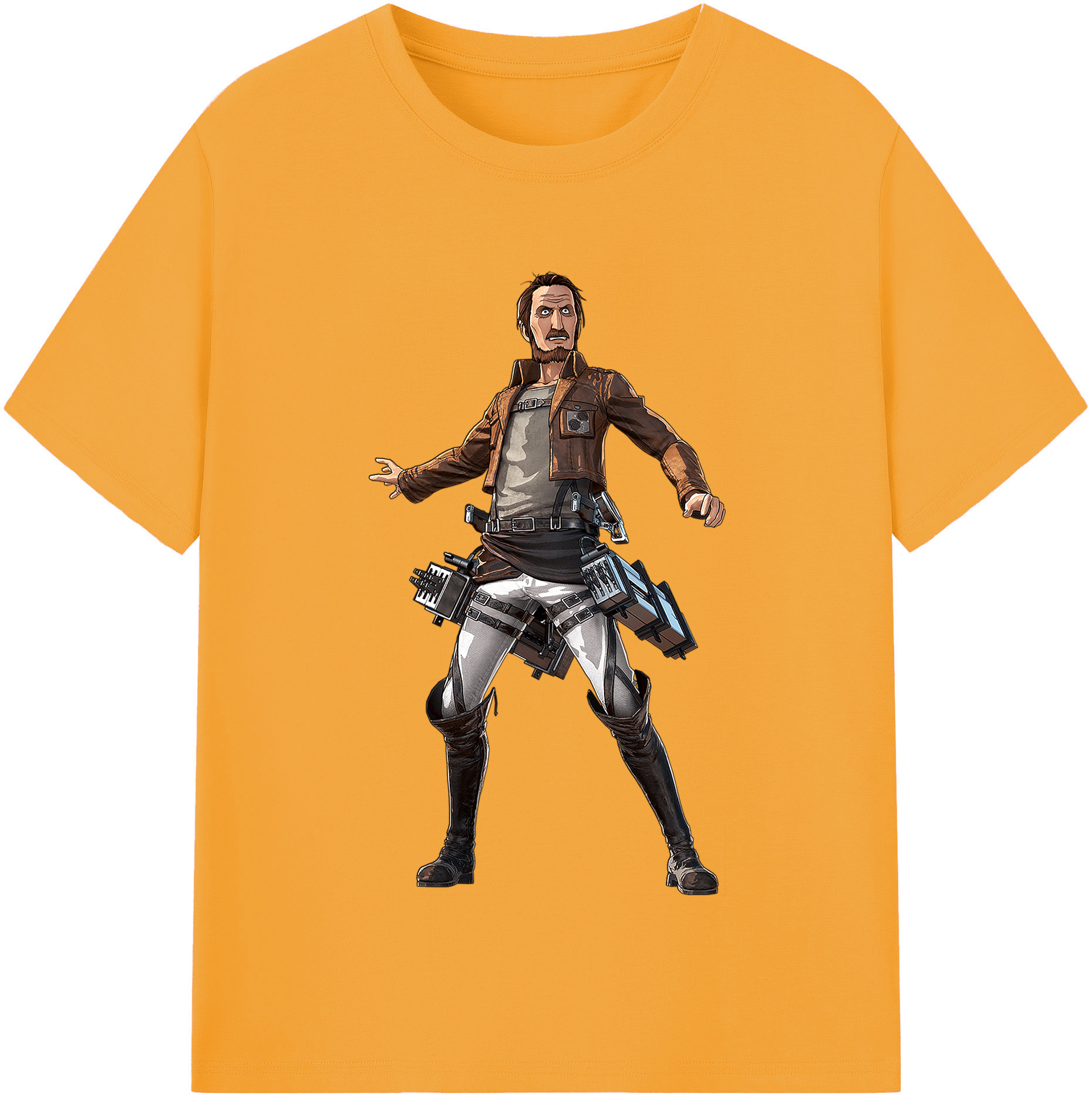 （画像用） 進撃の巨人 Attack on Titan 綿100％半袖Tシャツ（フロントプリント）