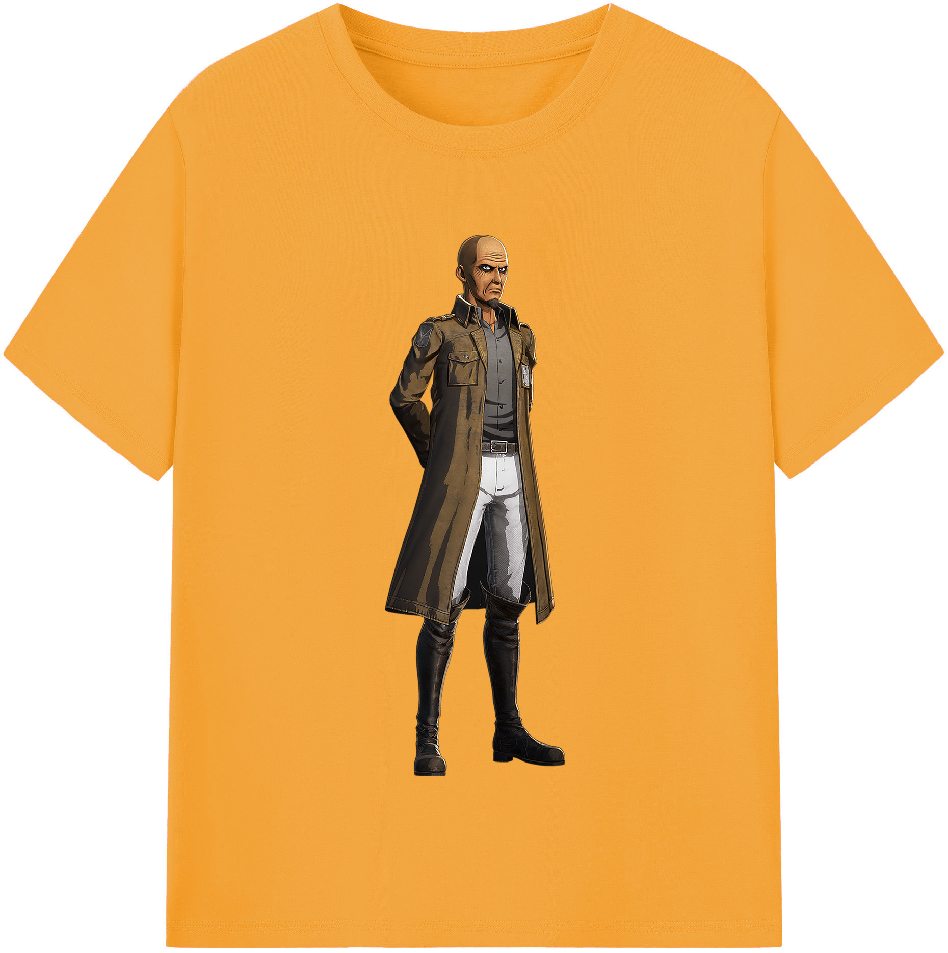 （画像用） 進撃の巨人 Attack on Titan 綿100％半袖Tシャツ（フロントプリント）