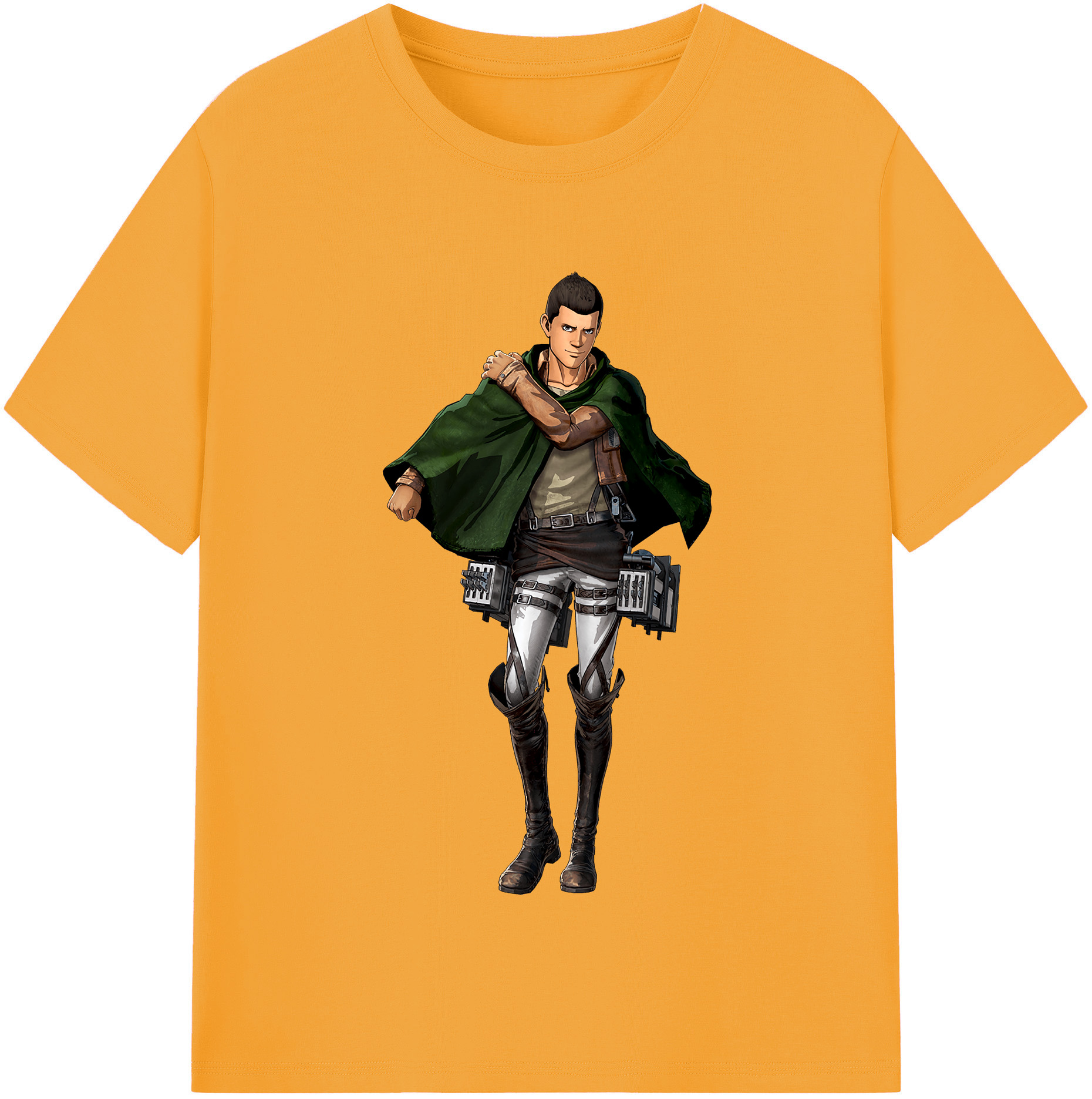 （画像用） 進撃の巨人 Attack on Titan 綿100％半袖Tシャツ（フロントプリント）