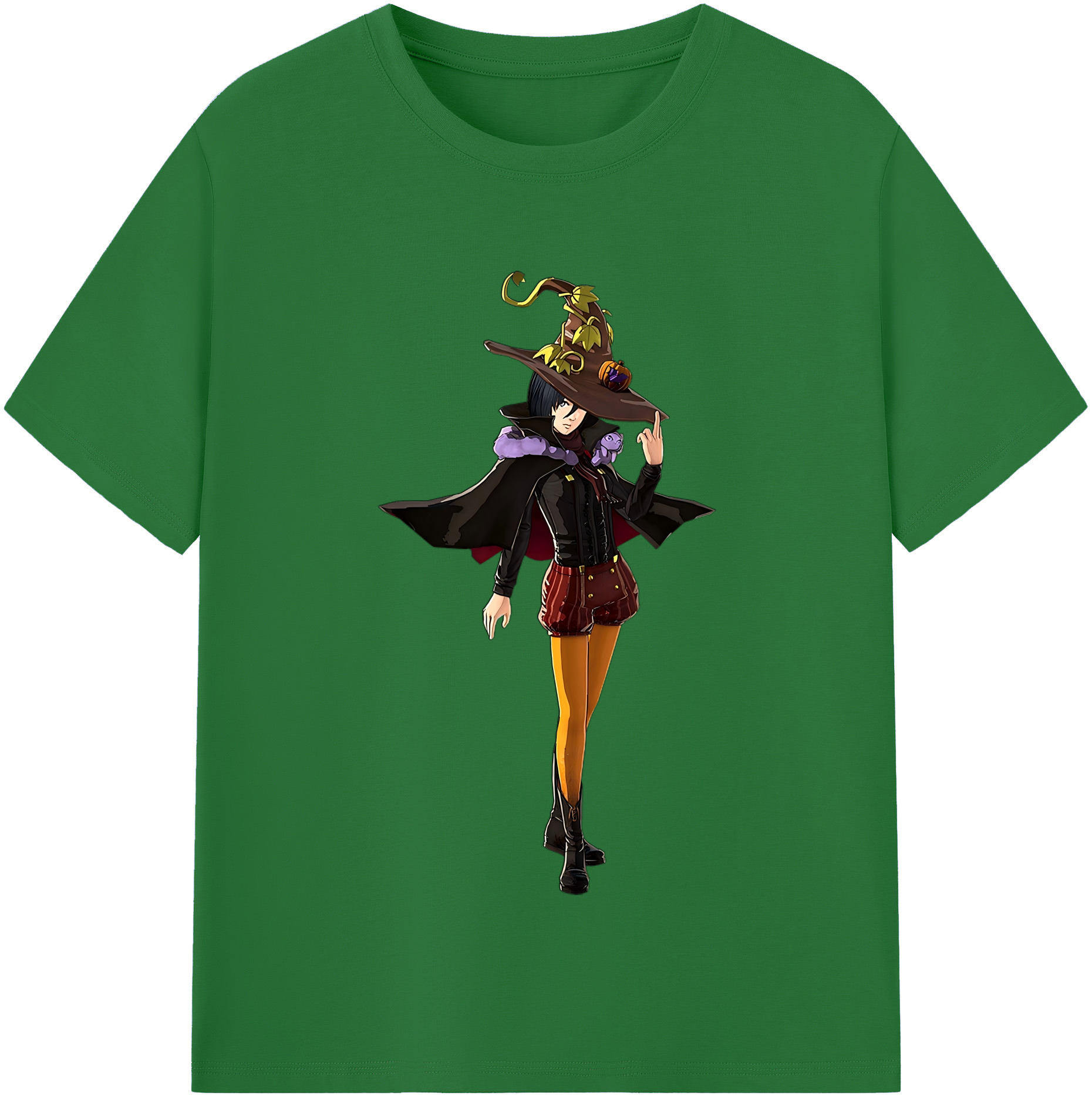 （画像用） 進撃の巨人 ミカサ·アッカーマン Attack on Titan Mikasa Ackerman 綿100％半袖Tシャツ（フロントプリント）