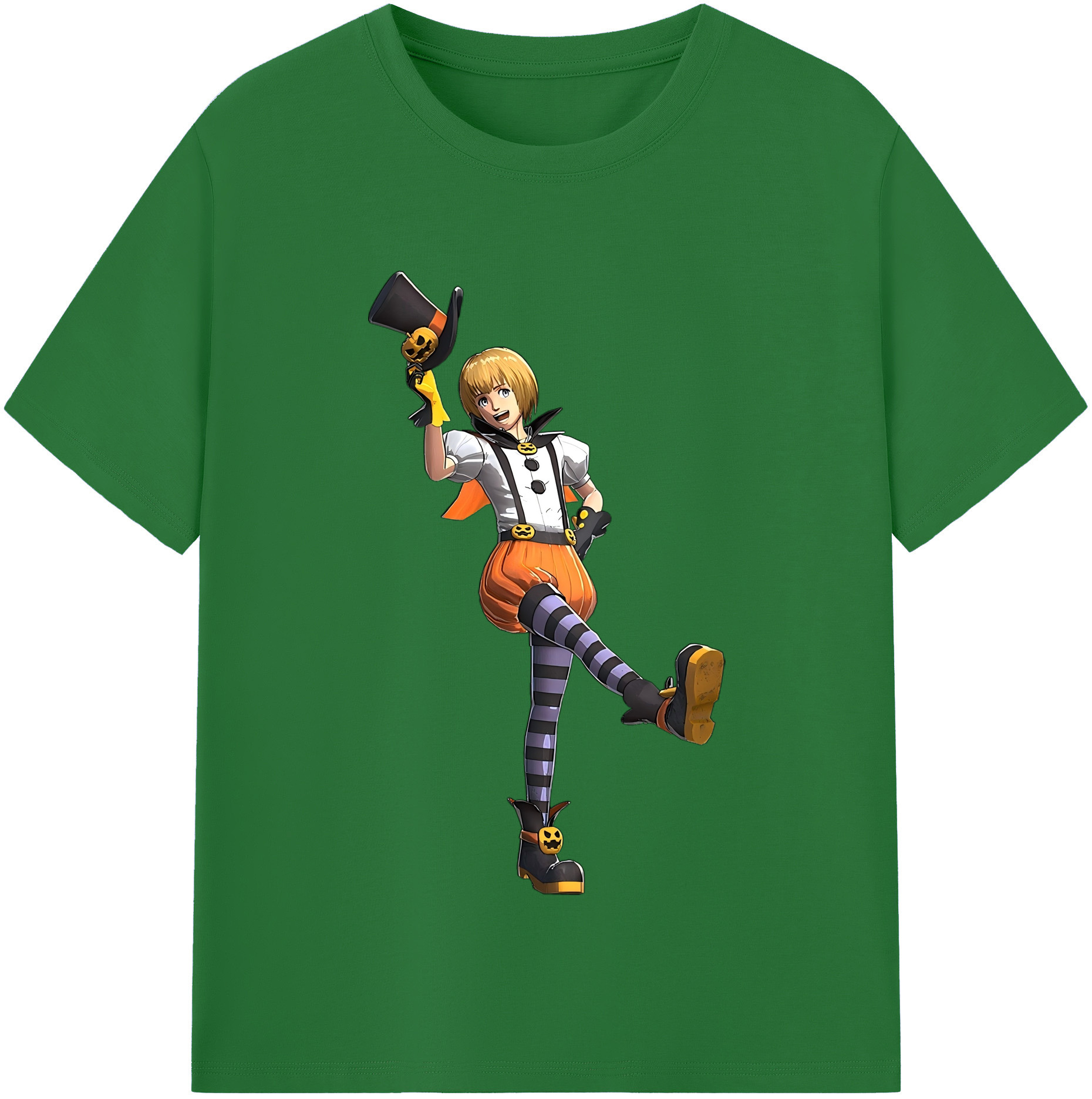 （画像用） 進撃の巨人 アルミン·アルレルト Attack on Titan Armin Arlert 綿100％半袖Tシャツ（フロントプリント）