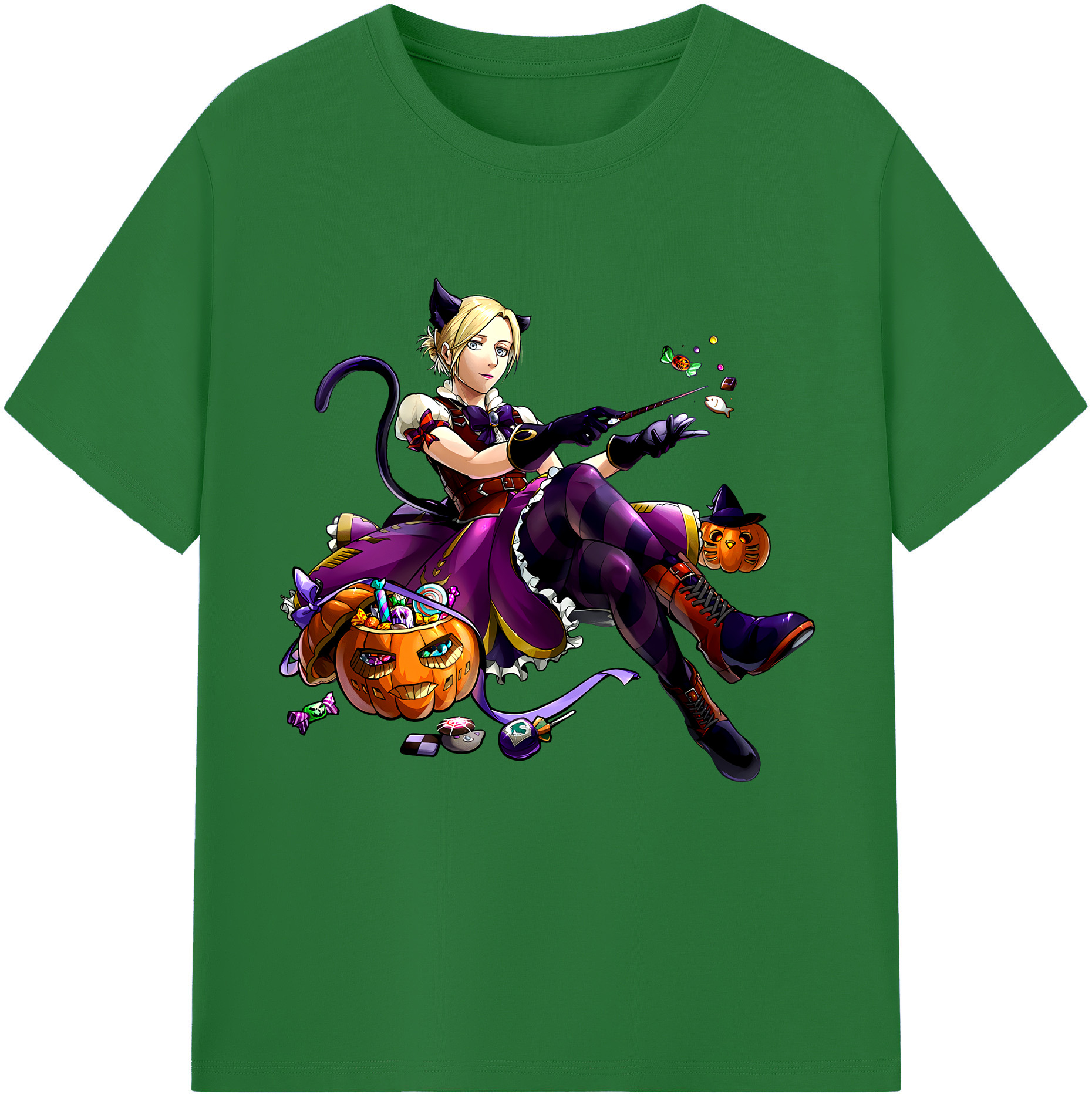 （画像用） 進撃の巨人 アニ・レオンハート Attack on Titan Annie Leonhart 綿100％半袖Tシャツ（フロントプリント）