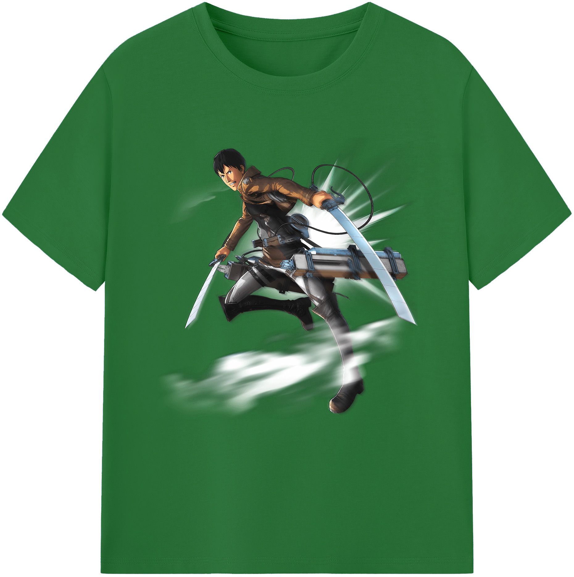 （画像用） 進撃の巨人 ベルトルト・フーバー Attack on Titan Bertholdt Hoover 綿100％半袖Tシャツ（フロントプリント）