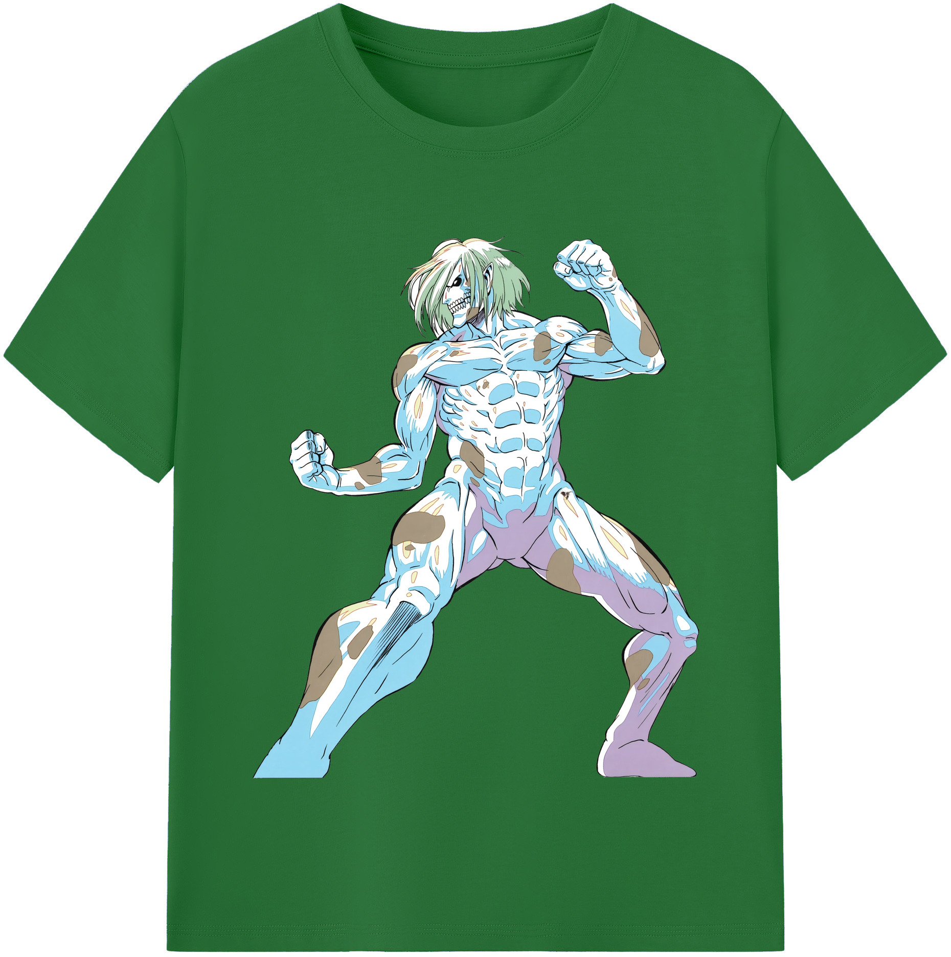 （画像用） 進撃の巨人 Attack on Titan 綿100％半袖Tシャツ（フロントプリント）