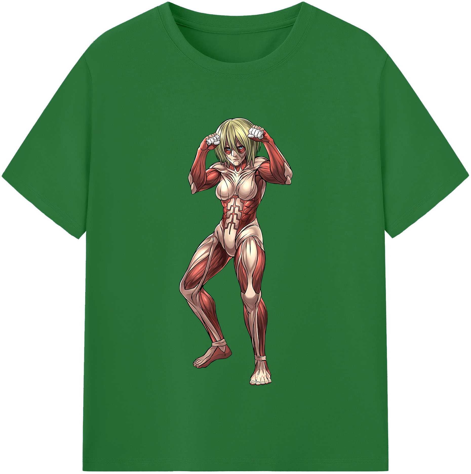 （画像用） 進撃の巨人 Attack on Titan 綿100％半袖Tシャツ（フロントプリント）