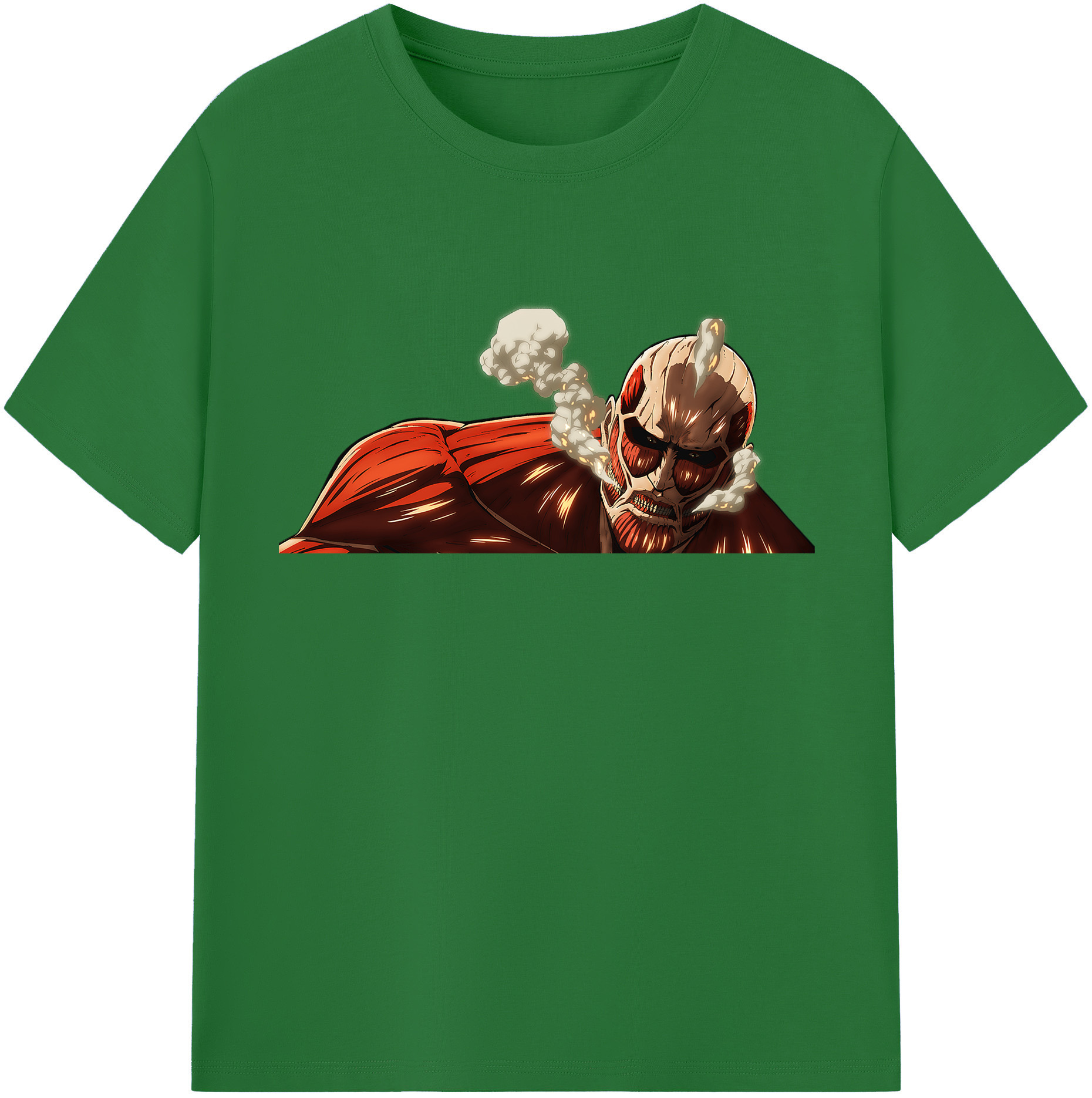 （画像用） 進撃の巨人 Attack on Titan 綿100％半袖Tシャツ（フロントプリント）