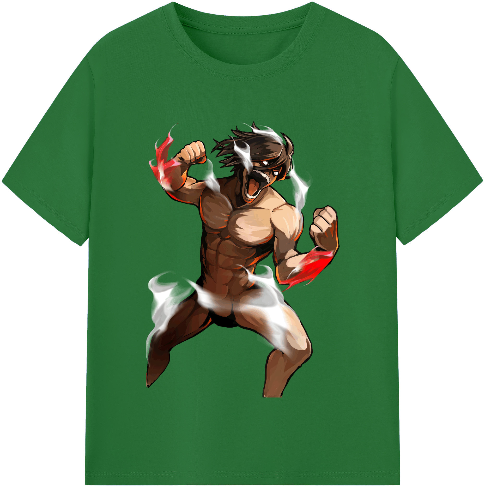 （画像用） 進撃の巨人 Attack on Titan 綿100％半袖Tシャツ（フロントプリント）