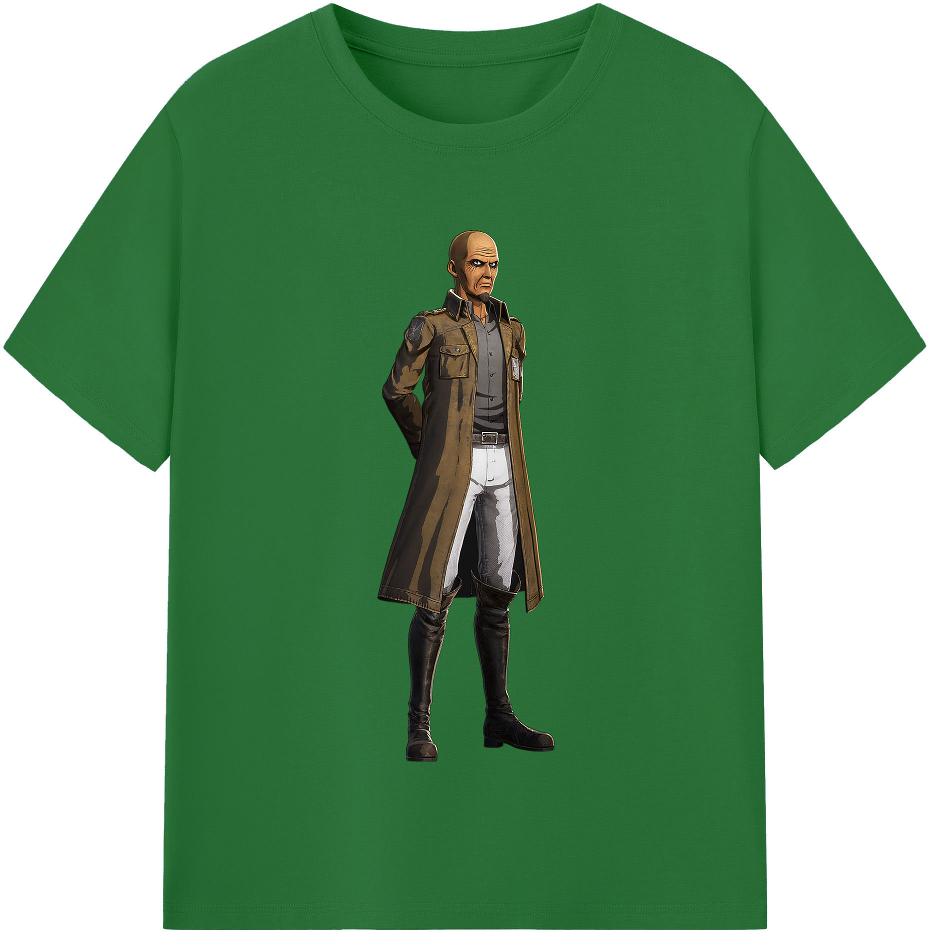 （画像用） 進撃の巨人 Attack on Titan 綿100％半袖Tシャツ（フロントプリント）