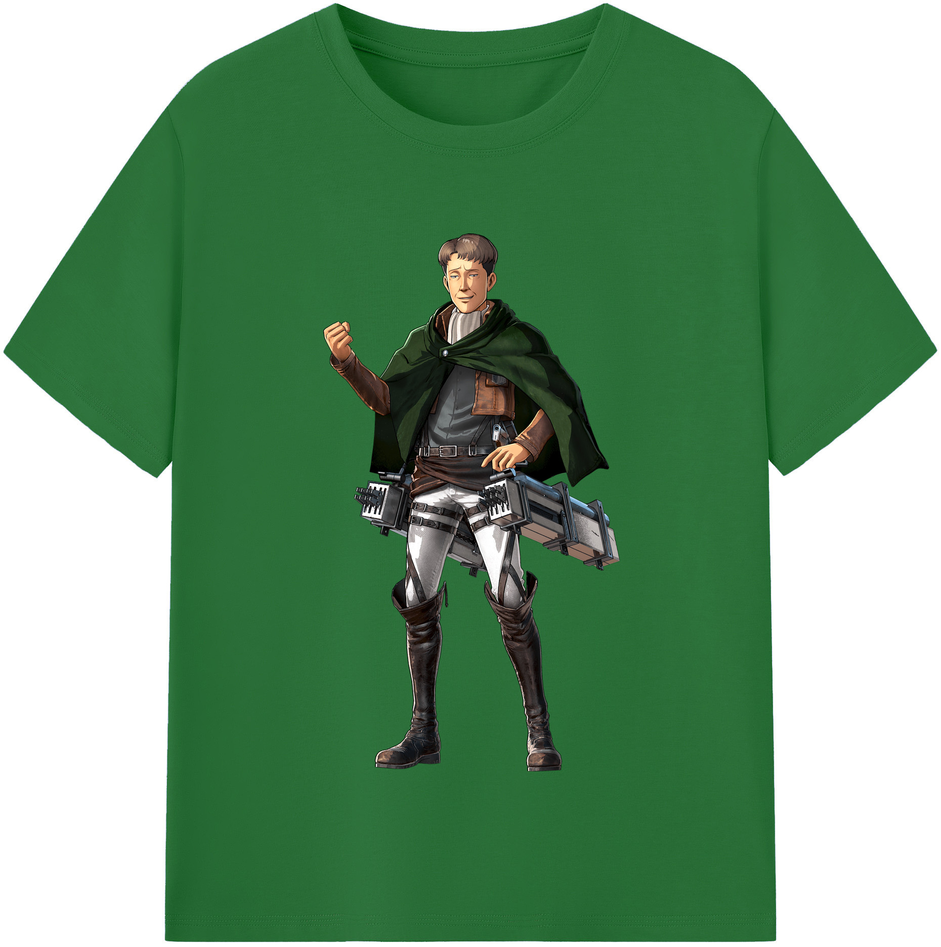 （画像用） 進撃の巨人 Attack on Titan 綿100％半袖Tシャツ（フロントプリント）