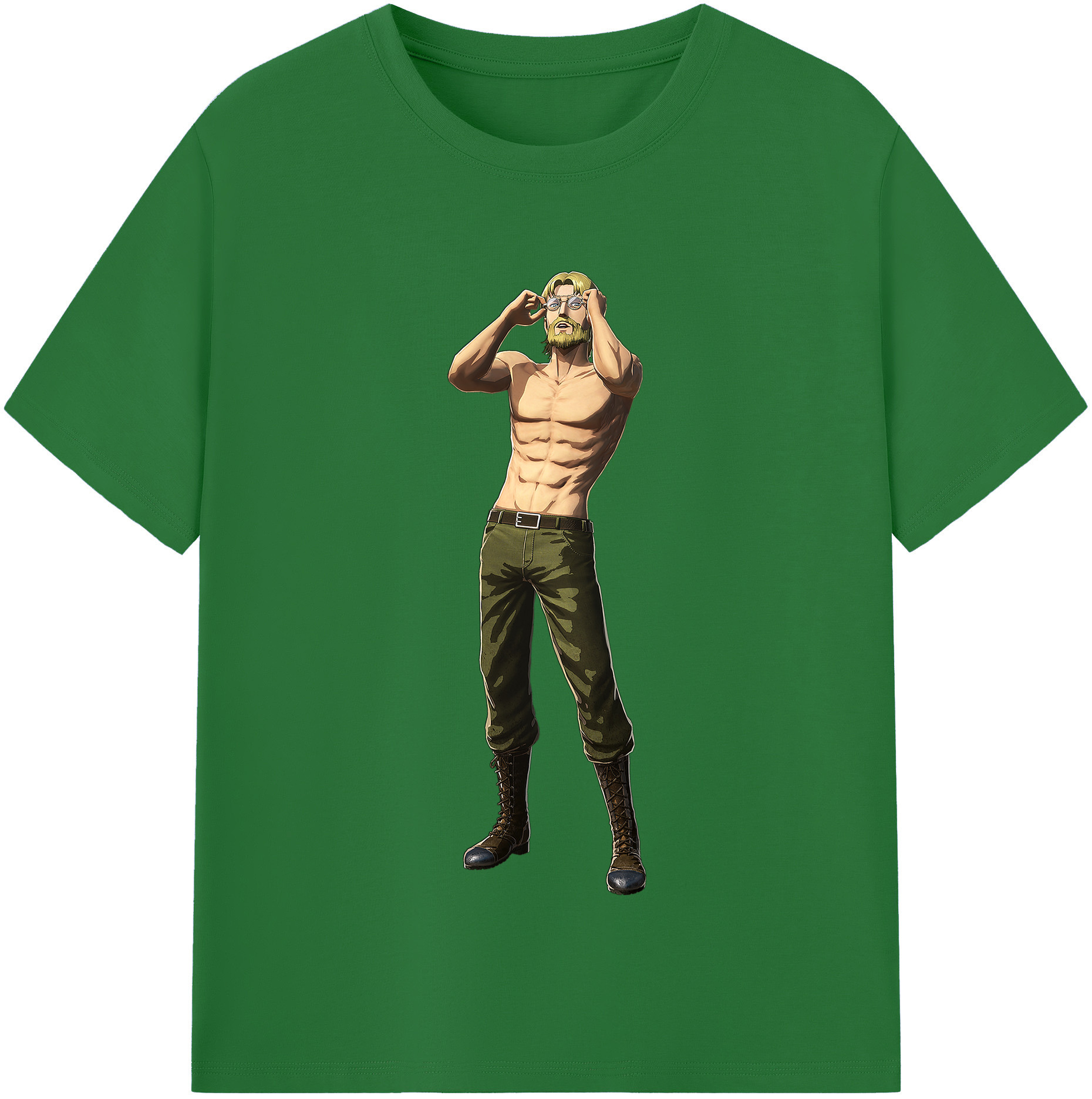 （画像用） 進撃の巨人 Attack on Titan 綿100％半袖Tシャツ（フロントプリント）