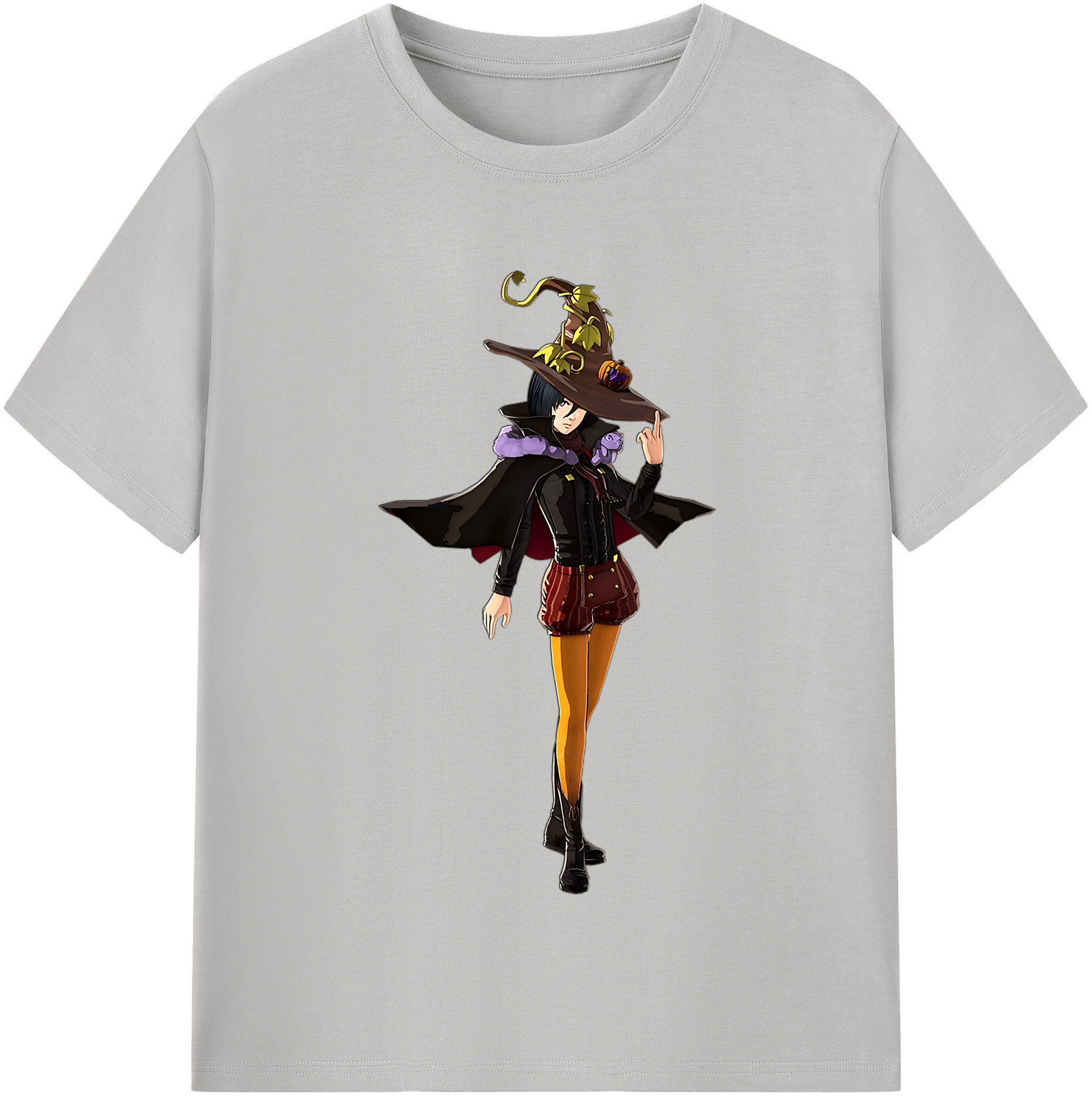 （画像用） 進撃の巨人 ミカサ·アッカーマン Attack on Titan Mikasa Ackerman 綿100％半袖Tシャツ（フロントプリント）