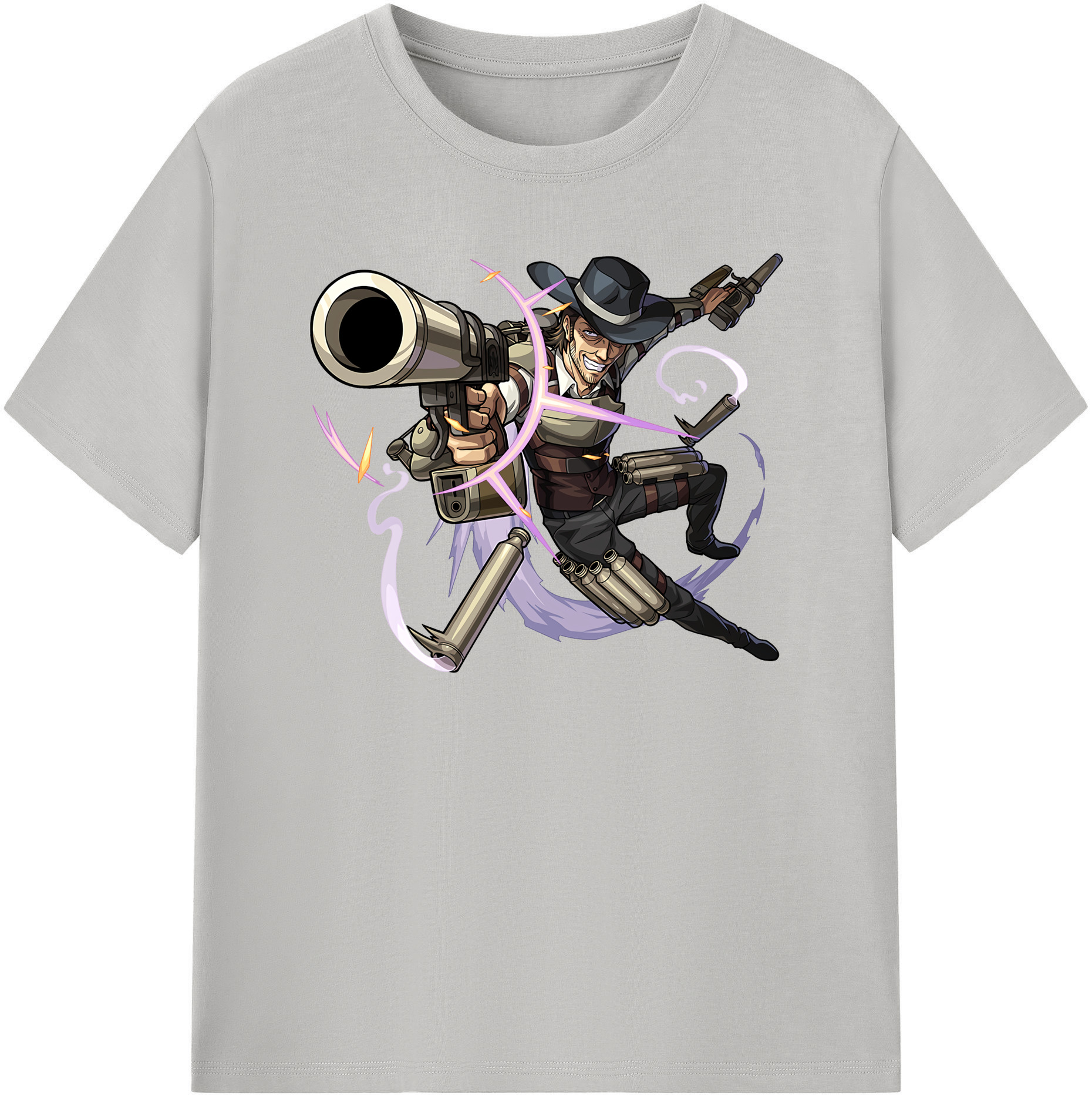 （画像用） 進撃の巨人 ケニー·アッカーマン Attack on Titan Kenny Ackerman 綿100％半袖Tシャツ（フロントプリント）
