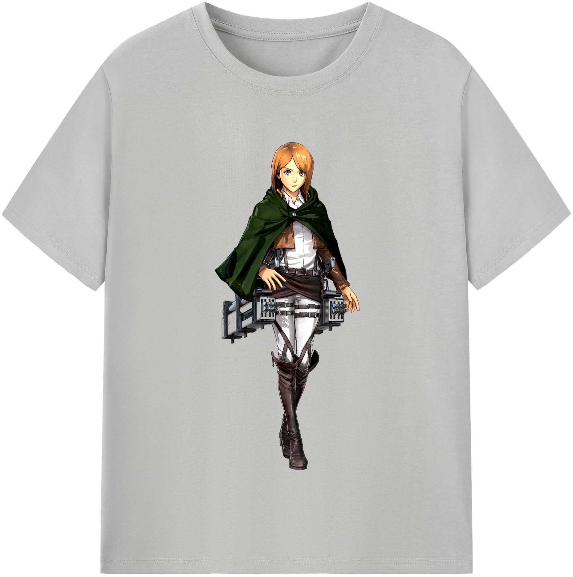 （画像用） 進撃の巨人 ペトラ·ラル Attack on Titan Petra Rall 綿100％半袖Tシャツ（フロントプリント）